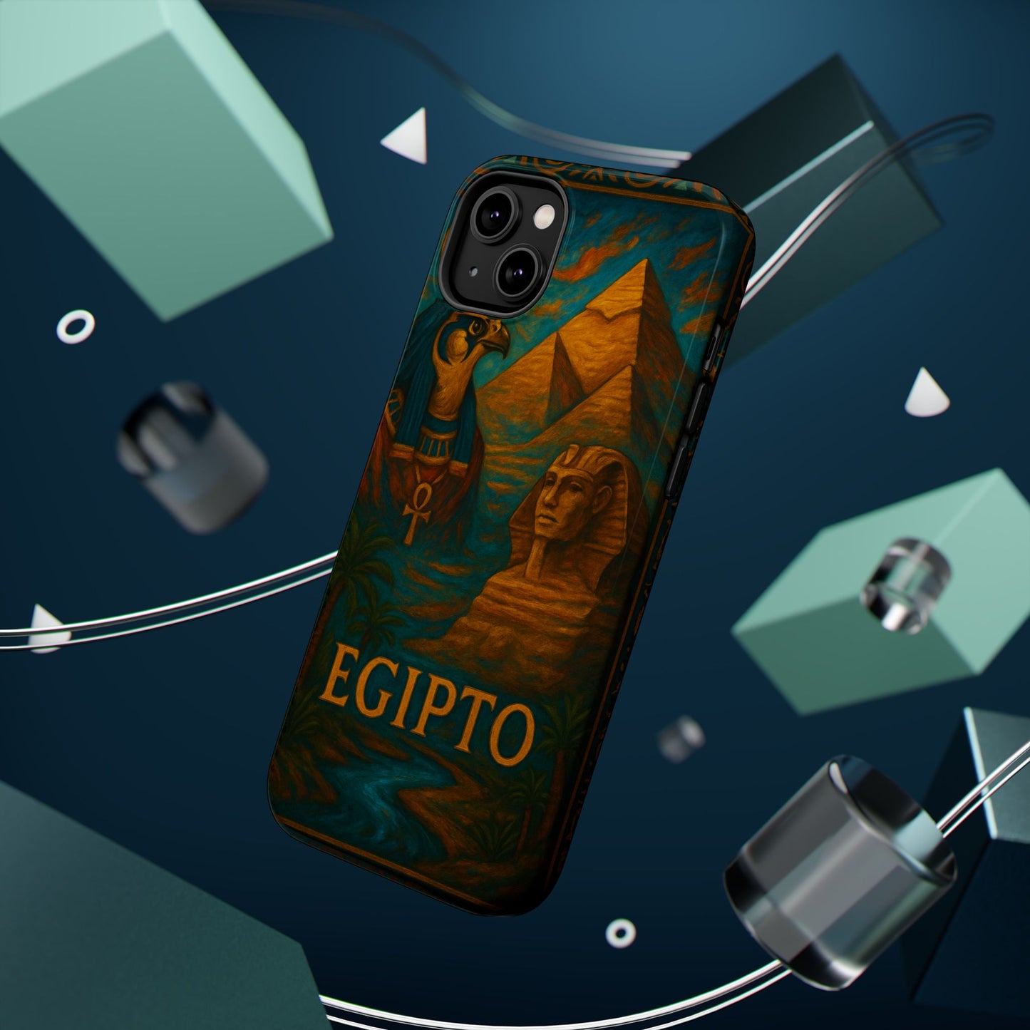 "Funda Magnética Reforzada Egipto Misterio Dorado del Nilo 🏺🌅🐫