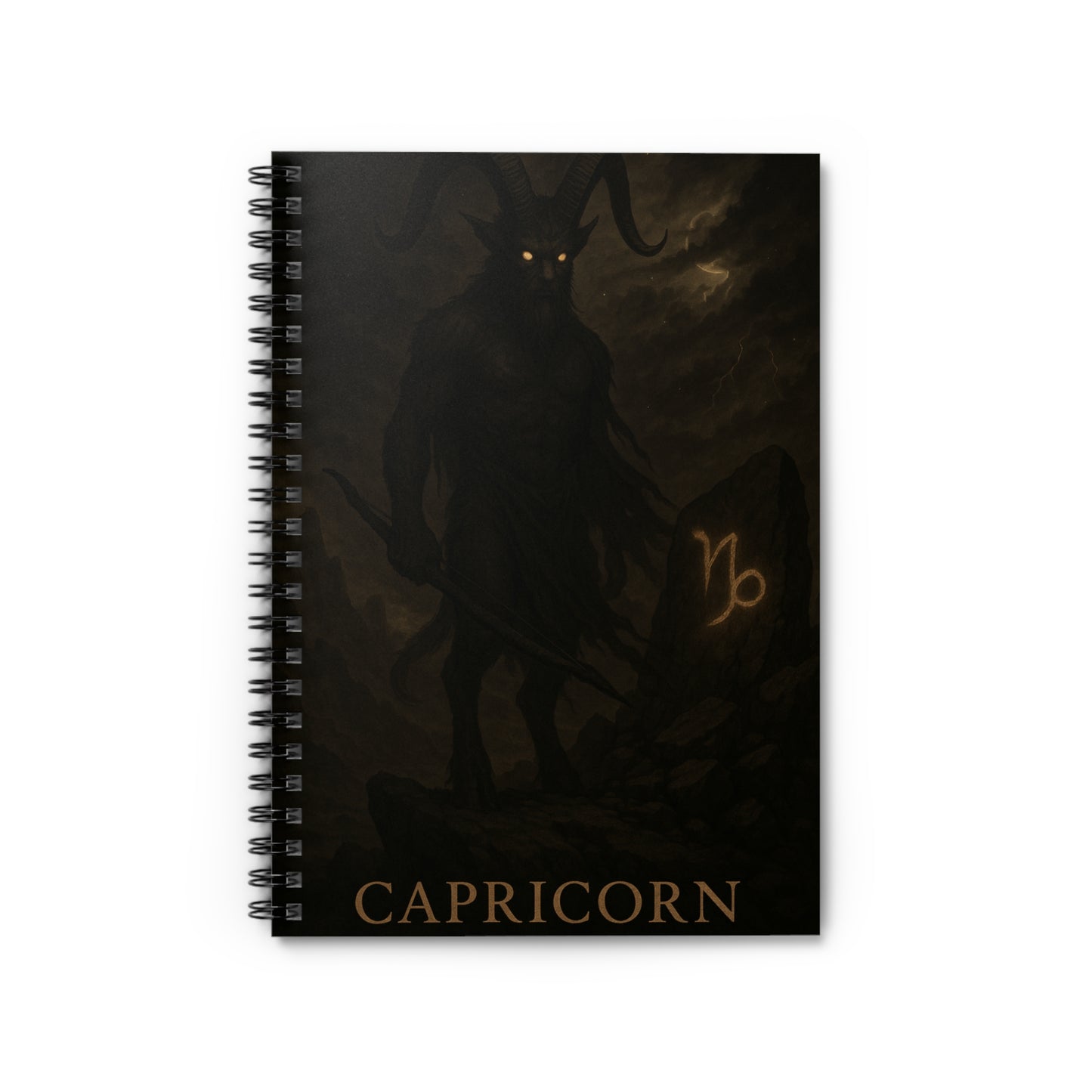 "libreta ♑ Capricornio – El Guardián de las Cumbres"