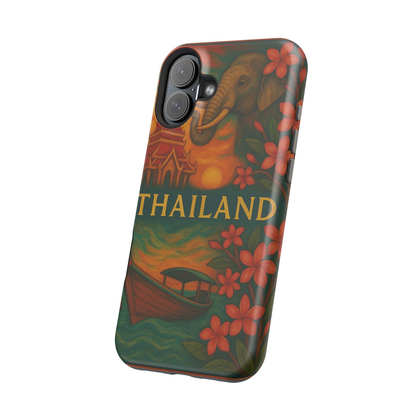 "Funda Magnética Reforzada Magnética Reforzada Thailand🌴 – El Reino de las Sonrisas y la Aventura"