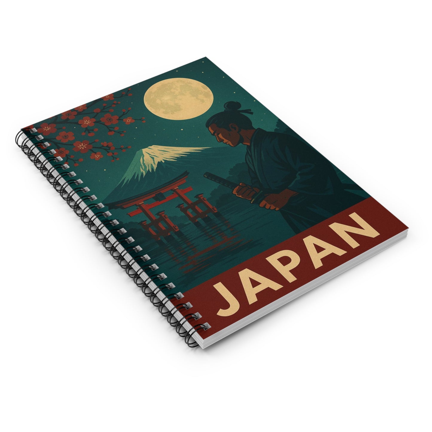 "libreta Japón: Tradición entre Cerezos y Montañas 🌸⛩️🗻"