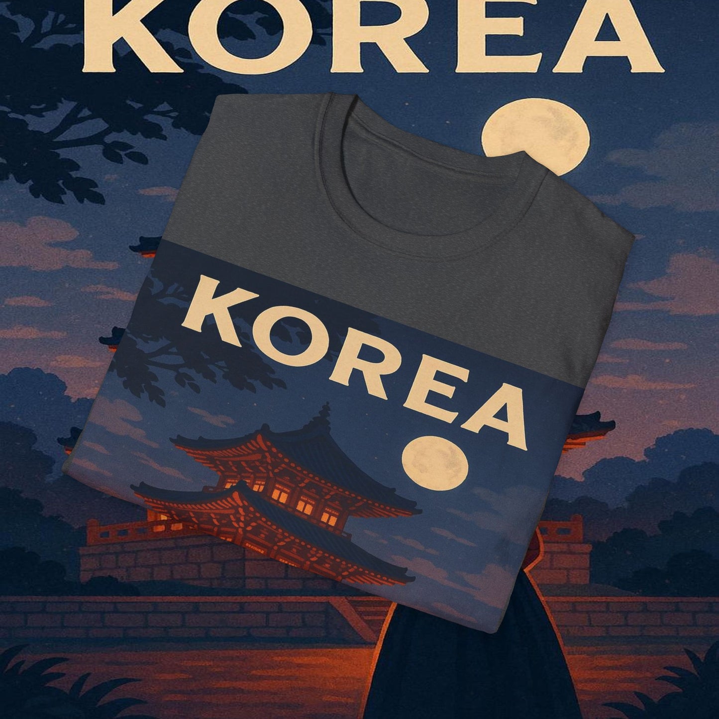 "Camiseta corea 🌸 – Tradición milenaria y modernidad vibrante"