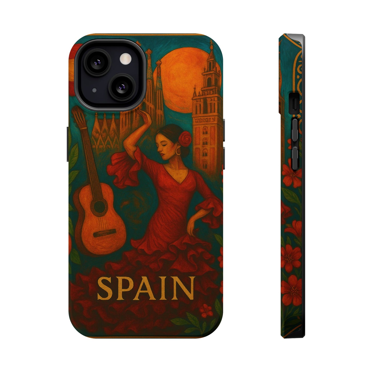 "Funda Magnética Reforzada Magnética Reforzada España: Pasión, Arte y Sabores que Enamoran 🎨💃🍷"