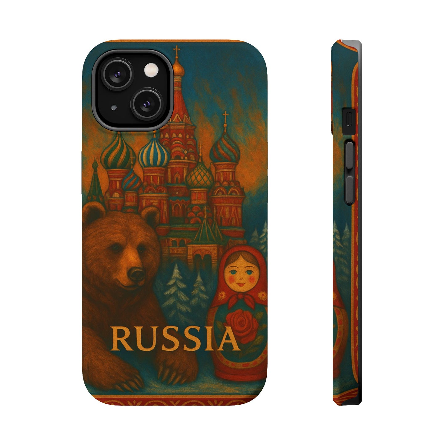 "Funda Magnética Reforzada Magnética Reforzada Rusia❄️ – Tierra de historia, misterio y grandeza"