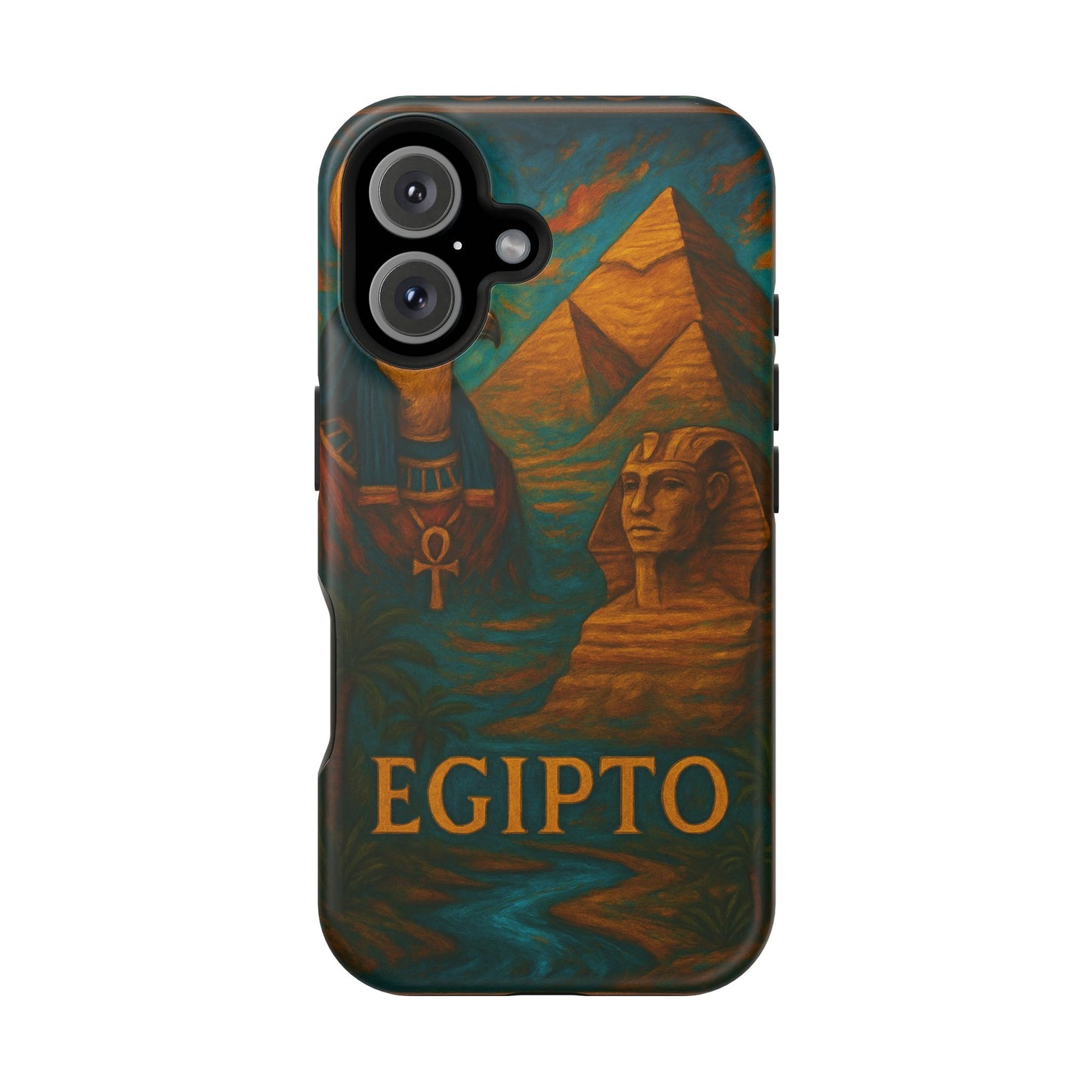 "Funda Magnética Reforzada Egipto Misterio Dorado del Nilo 🏺🌅🐫
