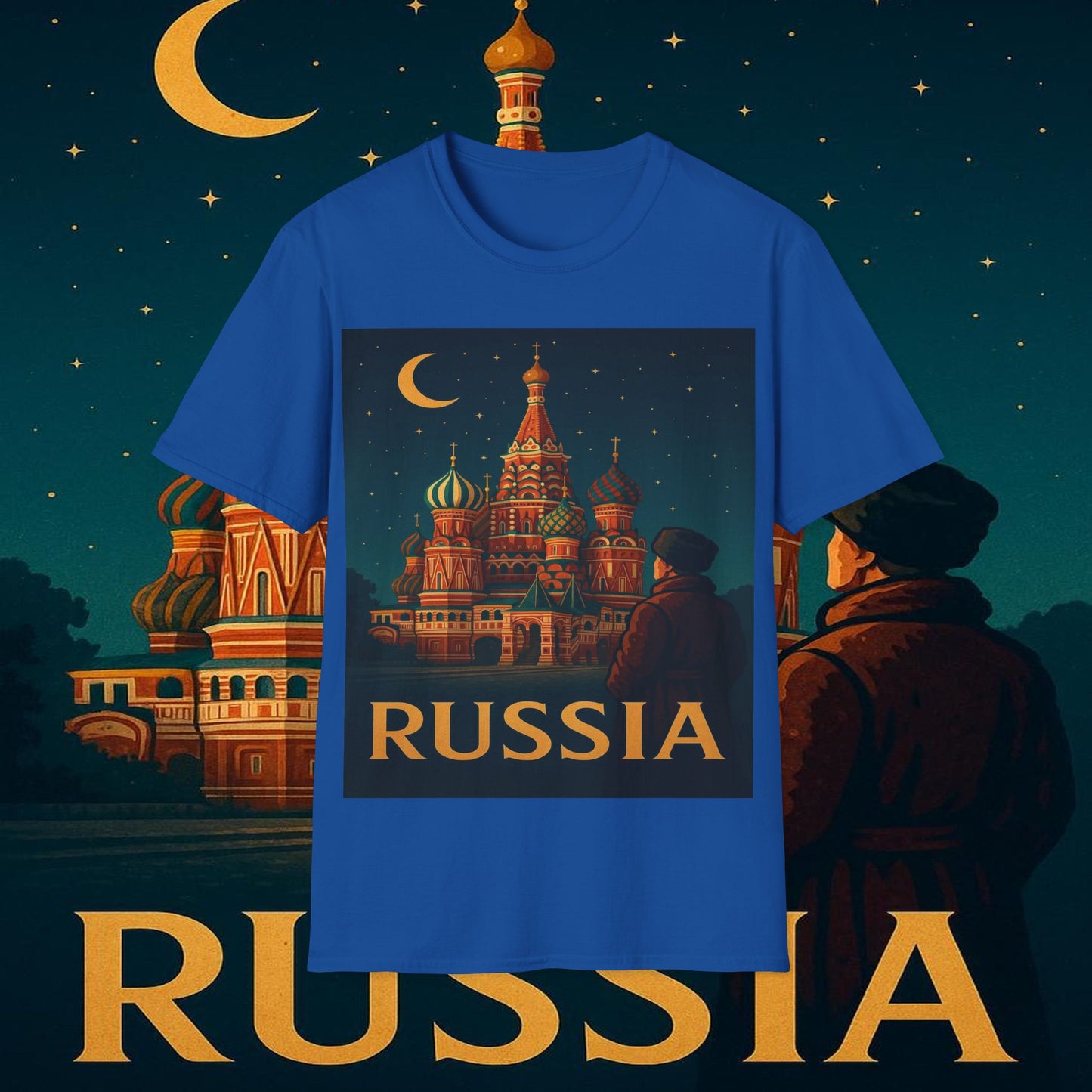 "Camiseta Rusia ❄️ – Tierra de historia, misterio y grandeza"
