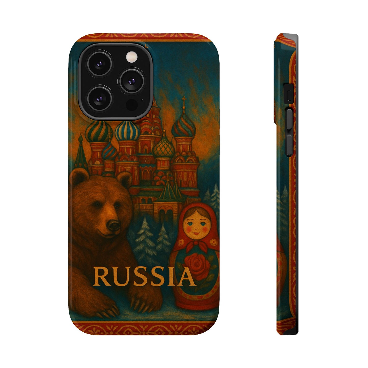 "Funda Magnética Reforzada Magnética Reforzada Rusia❄️ – Tierra de historia, misterio y grandeza"