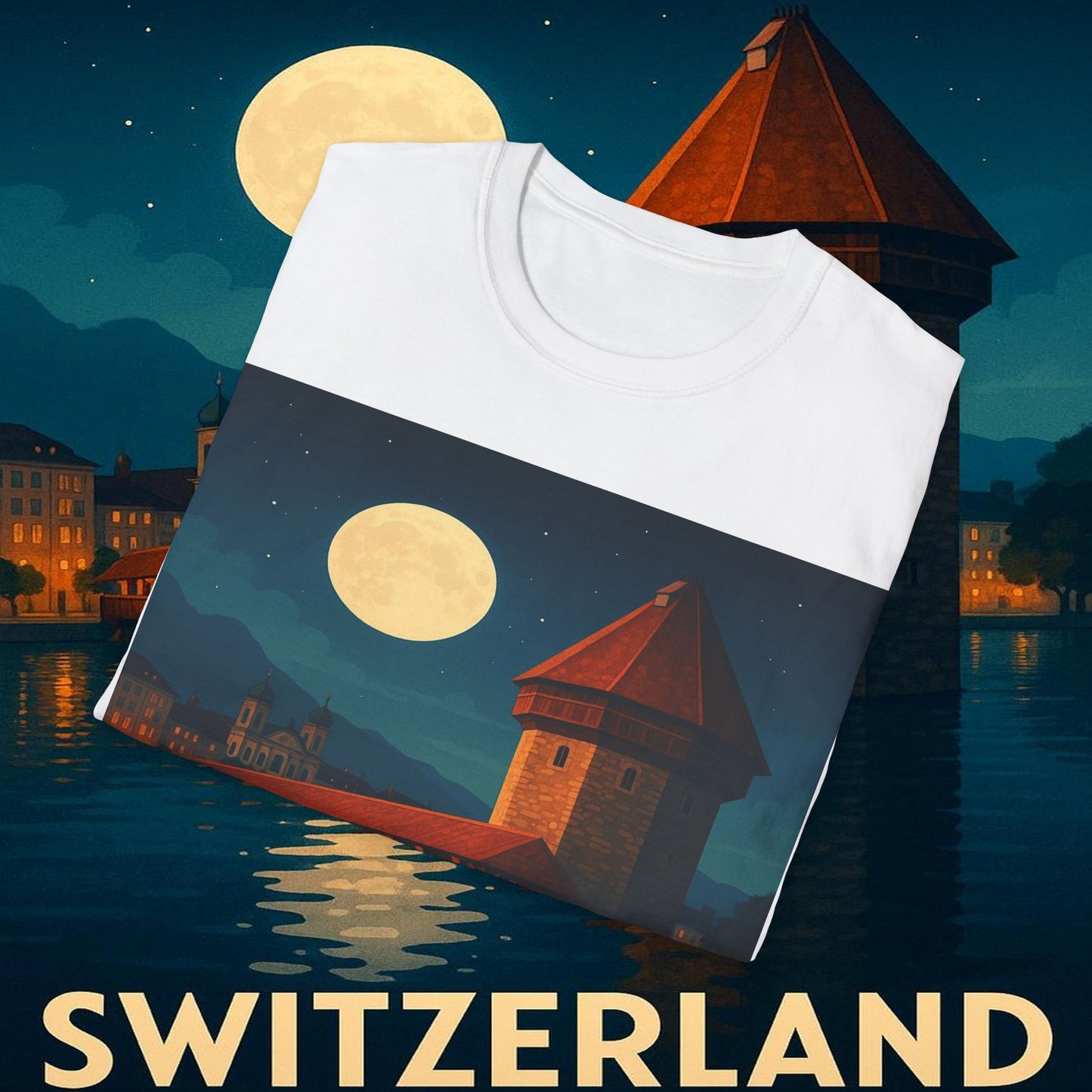 "Camiseta suiza❄️ – Tierra de montañas majestuosas y precisión legendaria"