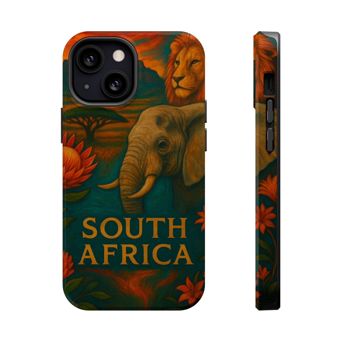 "Funda Magnética Reforzada Magnética Reforzada Sudáfrica 🌍 – Un mundo de aventuras y diversidad"
