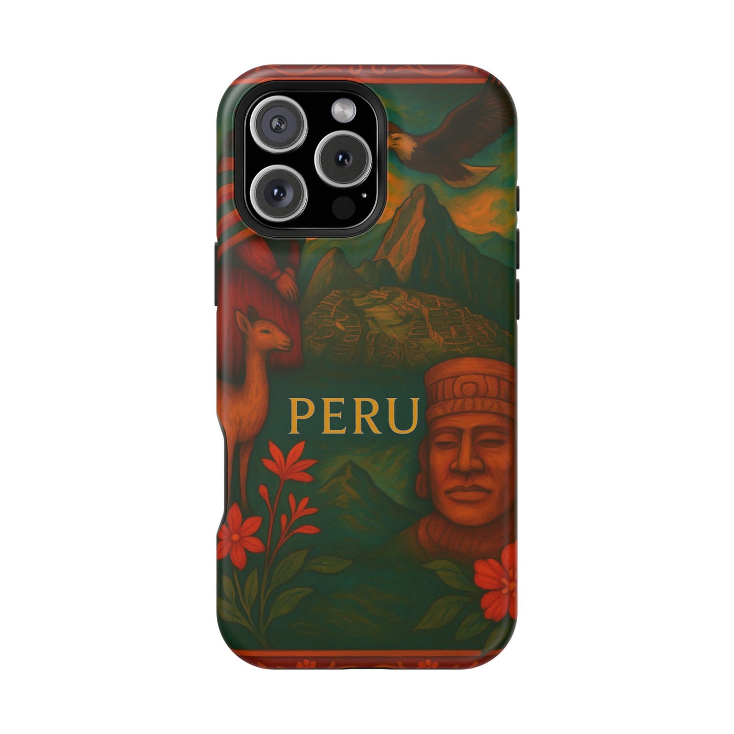 "Funda Magnética Reforzada Perú: Misticismo, Historia y Maravillas Eternas 🏔️🦙🛕"