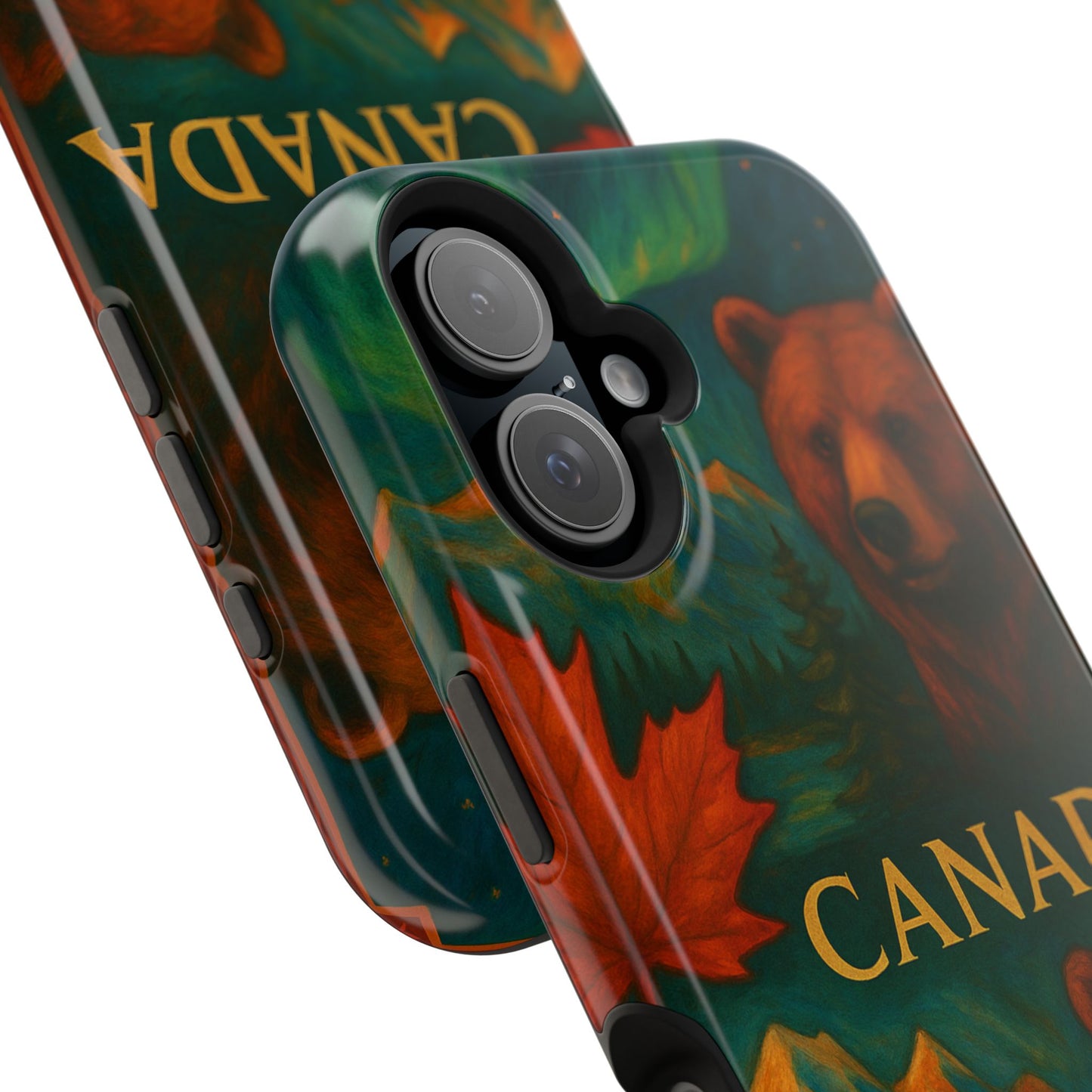 "Funda Magnética Reforzada Magnética Reforzada Canadá: Naturaleza Majestuosa y Espíritu Libre 🍁🏞️🦌"