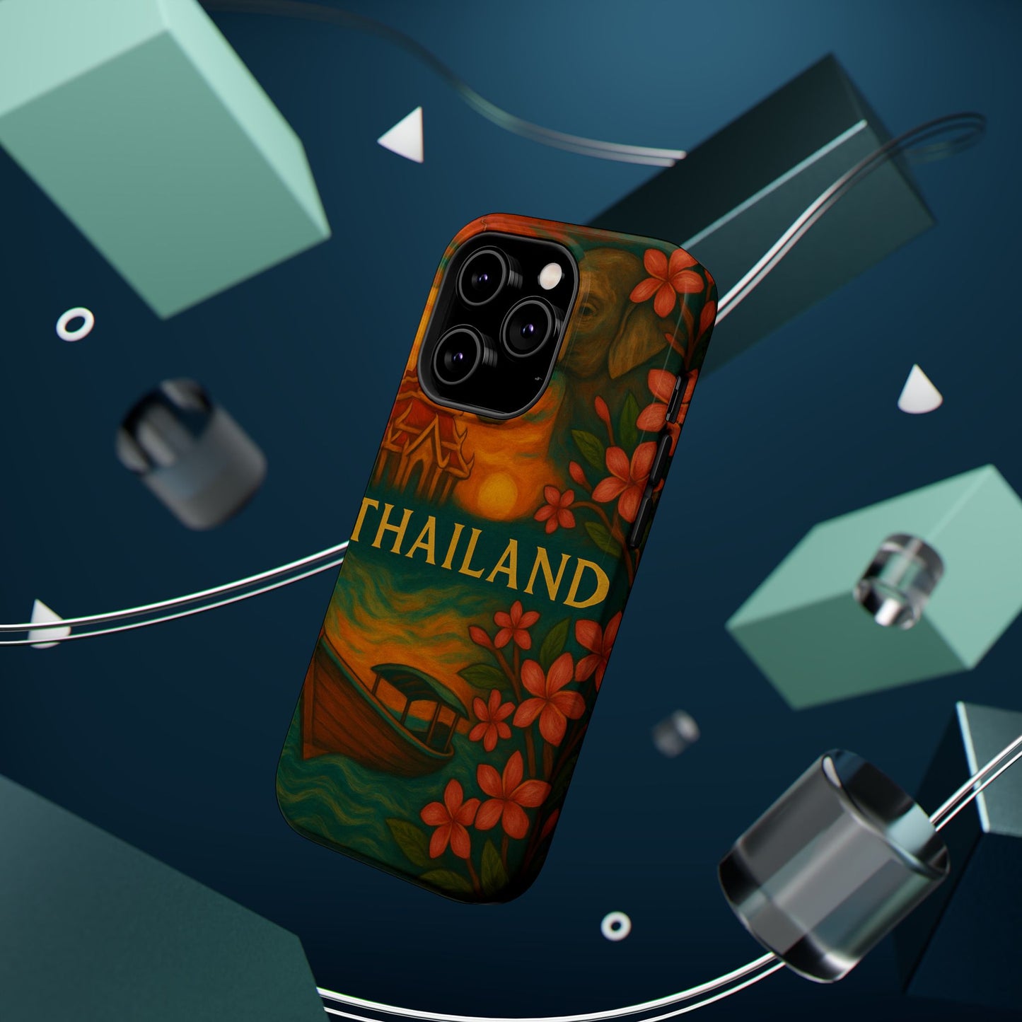 "Funda Magnética Reforzada Magnética Reforzada Thailand🌴 – El Reino de las Sonrisas y la Aventura"