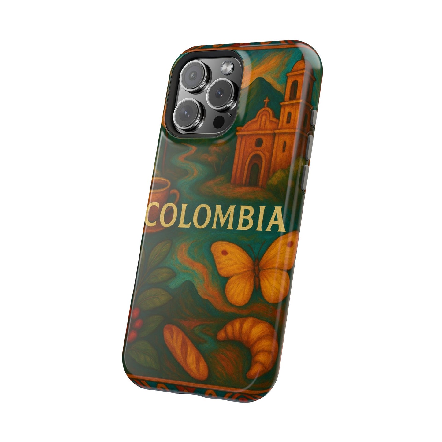 "Funda Magnética Reforzada Colombia: Magia de Colores, Café y Tradición ☕🎨🌄"