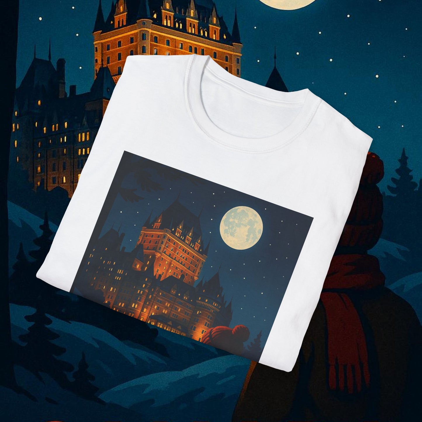 "Camiseta Canadá: Naturaleza Majestuosa y Espíritu Libre 🍁🏞️🦌"