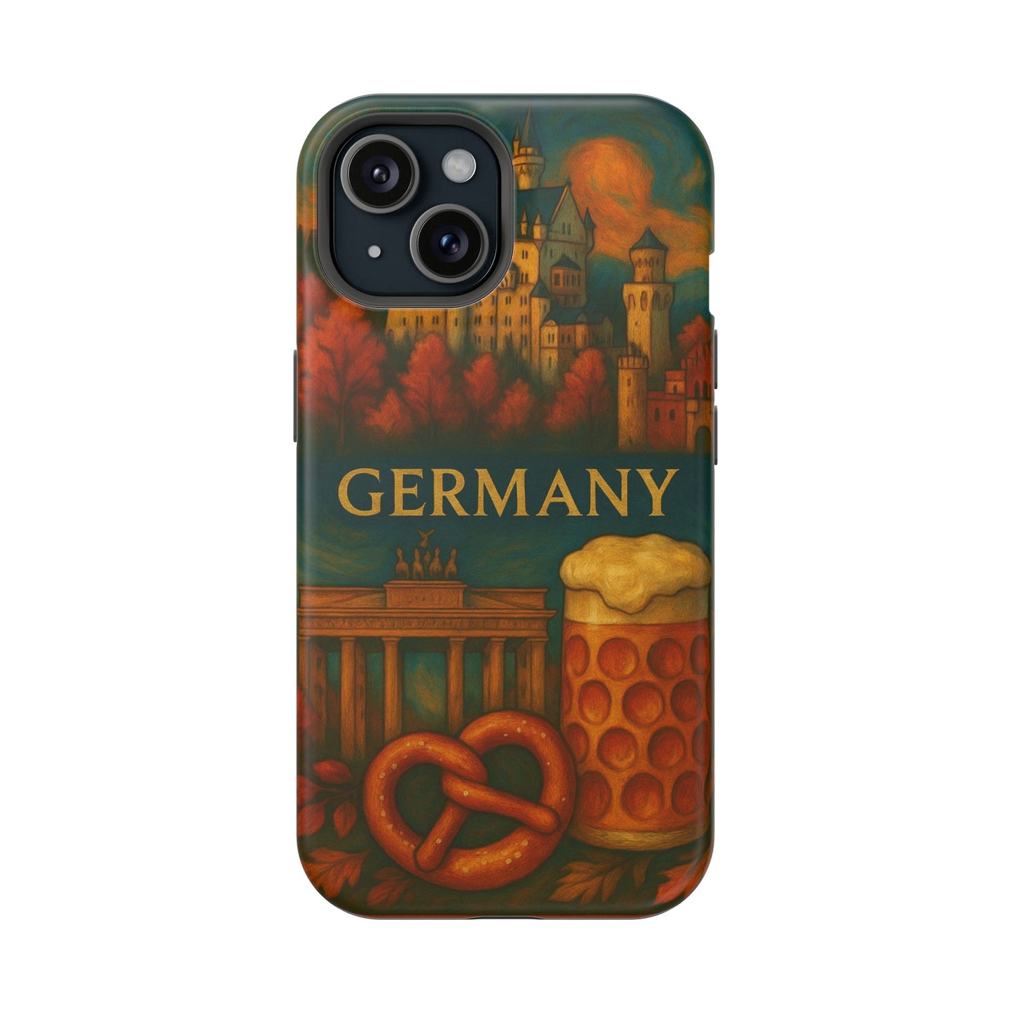 "Funda Magnética Reforzada Alemania: Fortaleza, Historia y Tradición 🎖️🏰🍺"