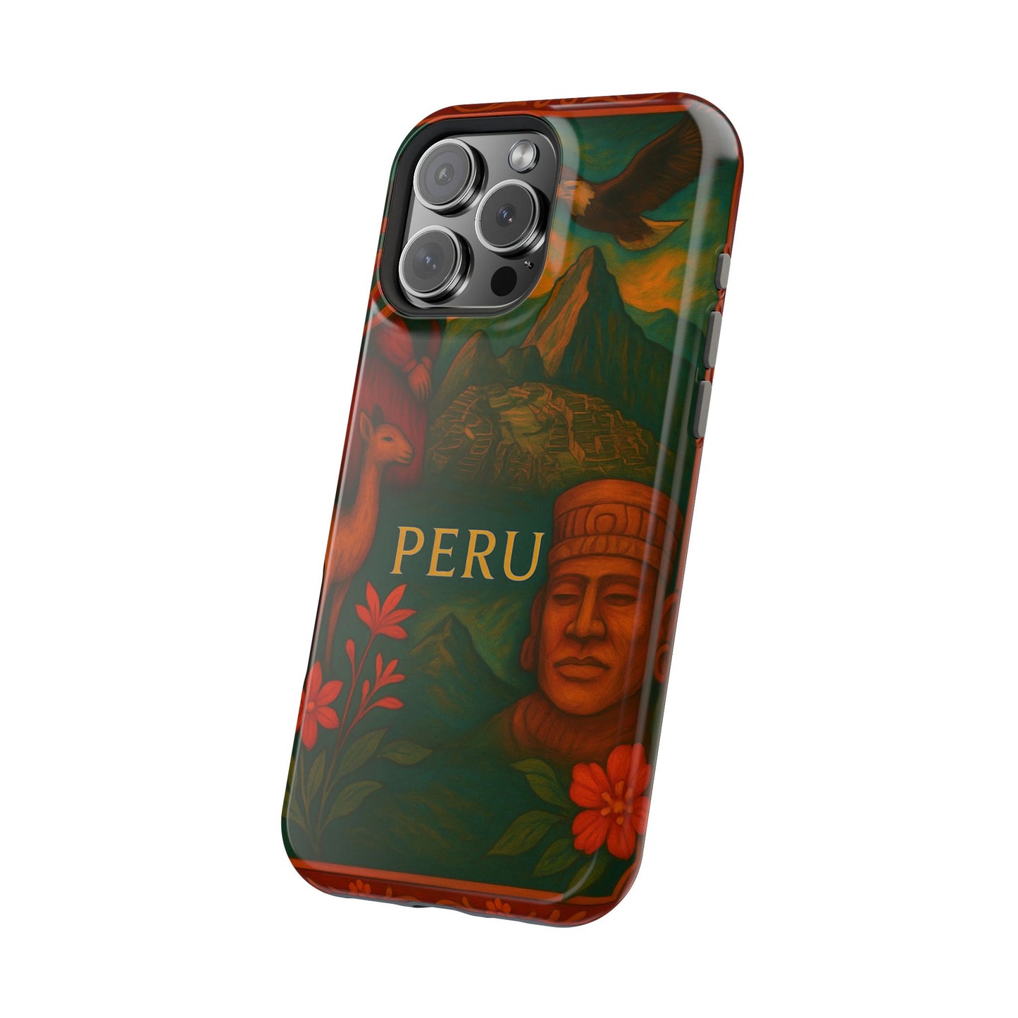 "Funda Magnética Reforzada Perú: Misticismo, Historia y Maravillas Eternas 🏔️🦙🛕"