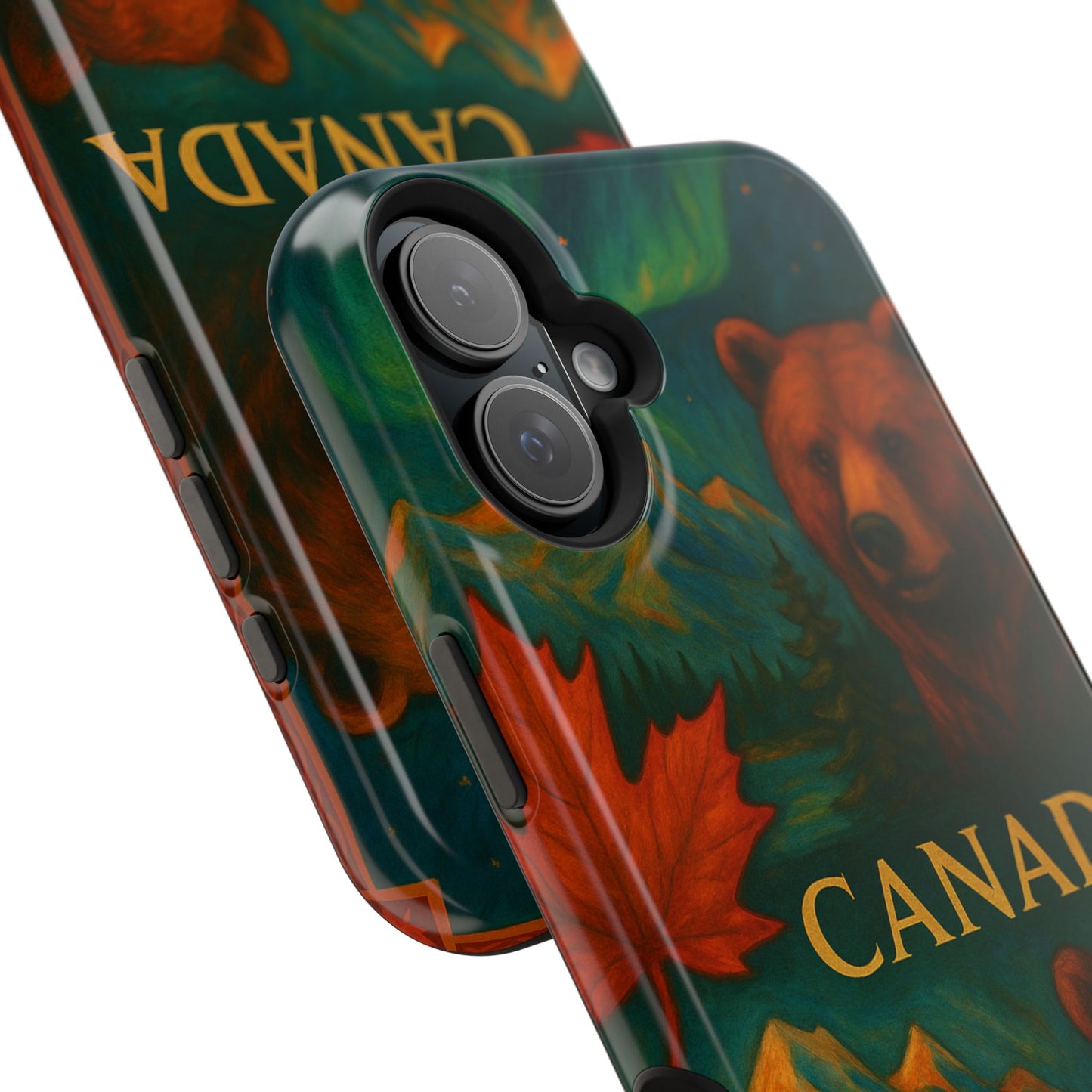 "Funda Magnética Reforzada Magnética Reforzada Canadá: Naturaleza Majestuosa y Espíritu Libre 🍁🏞️🦌"