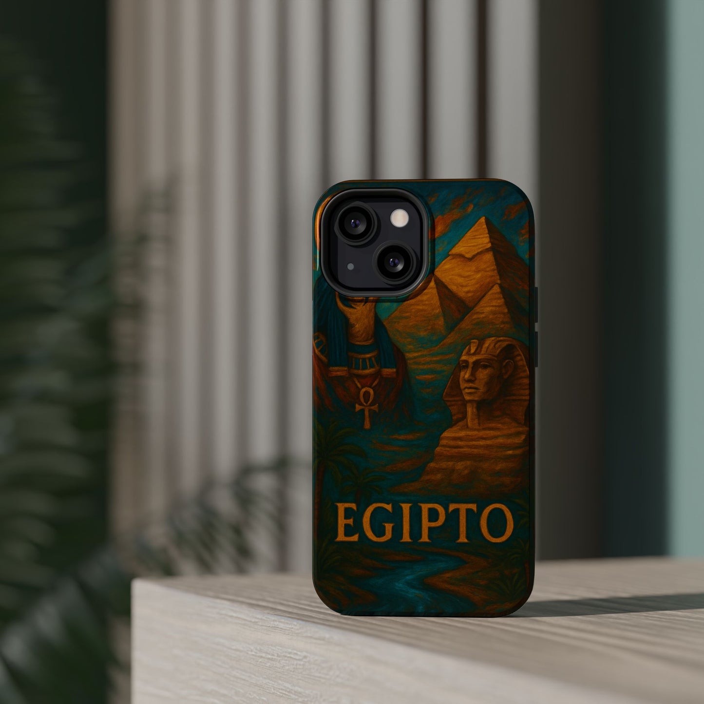 "Funda Magnética Reforzada Egipto Misterio Dorado del Nilo 🏺🌅🐫