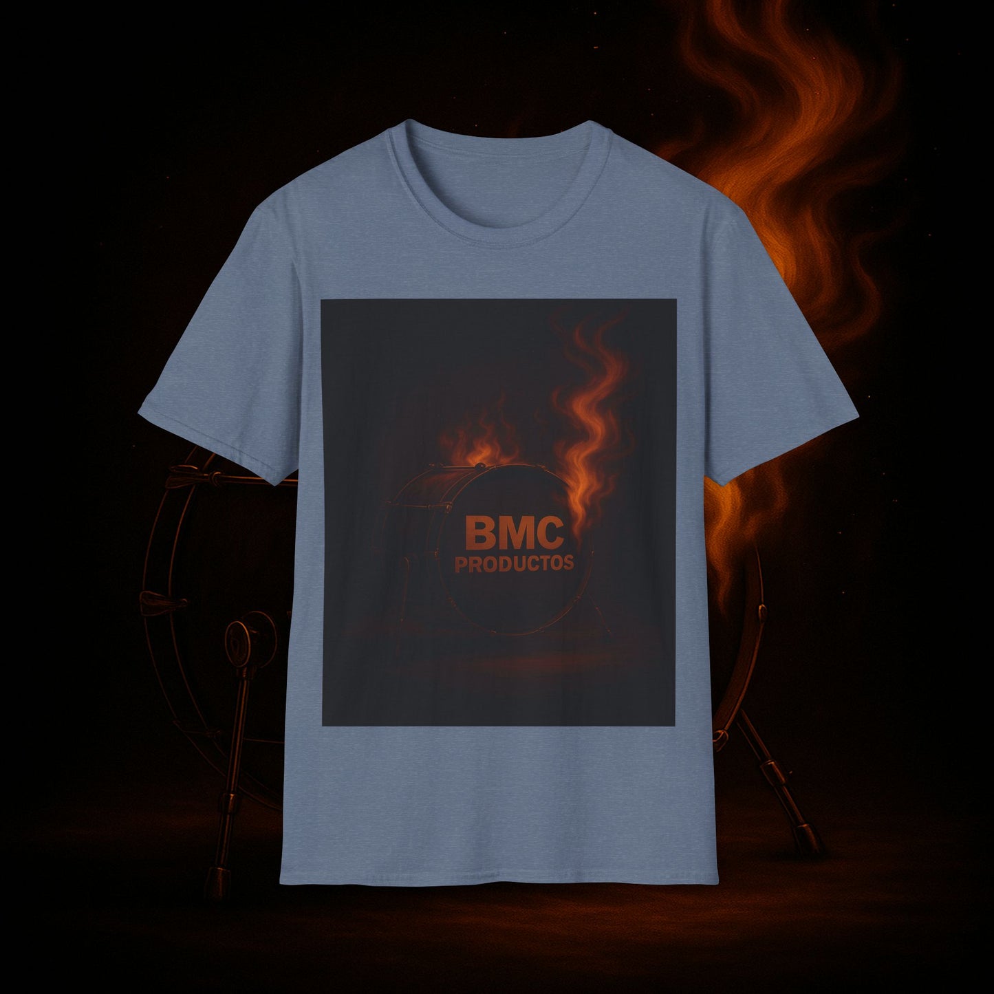 "Camiseta tambora đ„đ„ BMC Productos: Que suene fuerte, que arda siempre.â đ„đ„