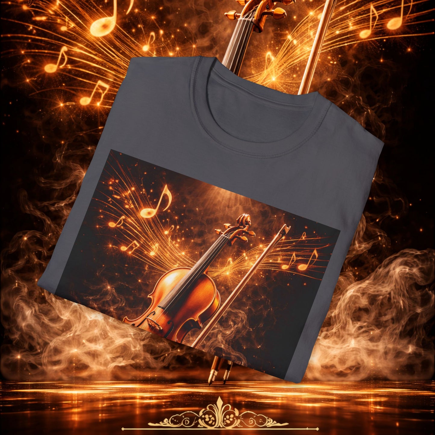 "Camiseta violin 🎻🔥 Toca con el alma. Quema con cada nota.” 🔥🎻