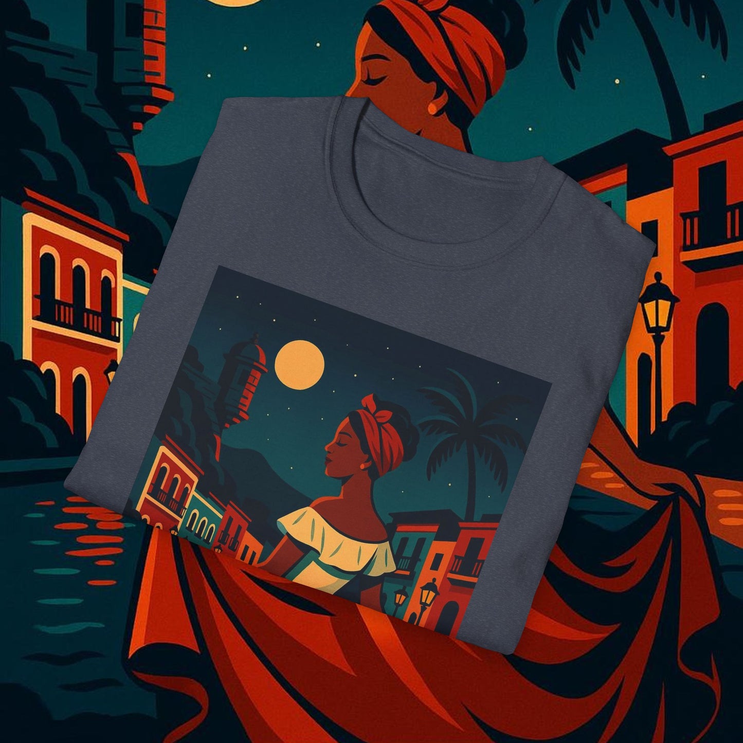 "Camiseta Puerto Rico – Ritmo, alma y color caribeño"