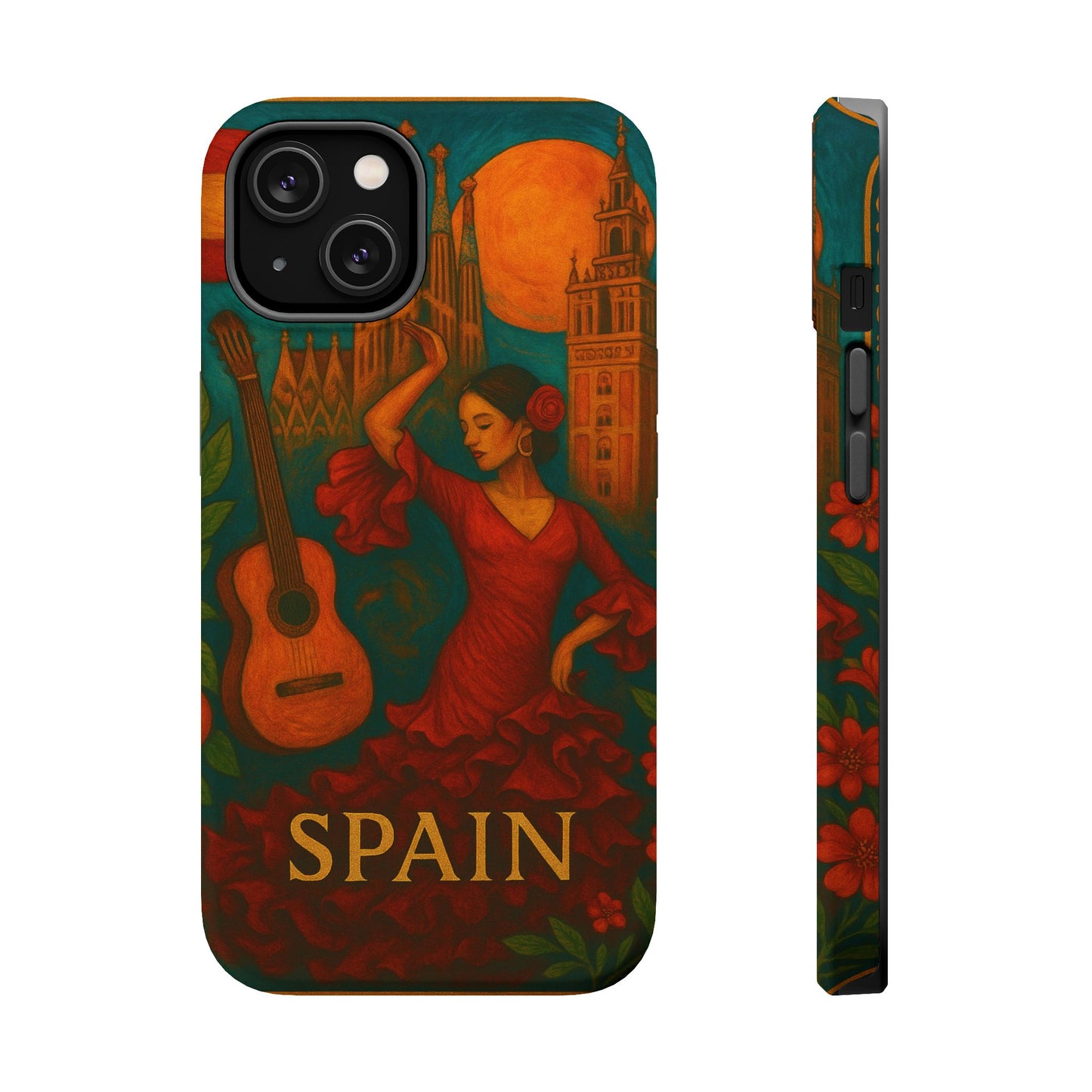 "Funda Magnética Reforzada Magnética Reforzada España: Pasión, Arte y Sabores que Enamoran 🎨💃🍷"