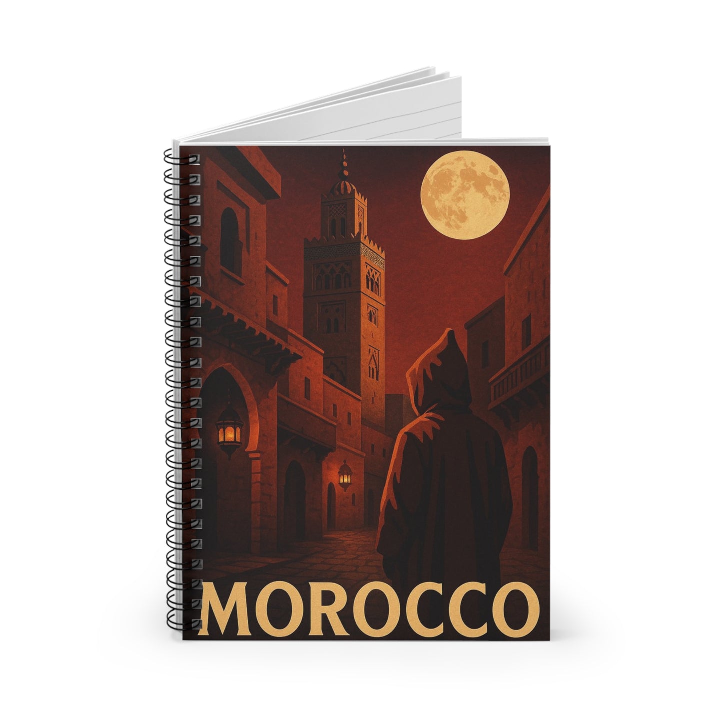 "libreta Marruecos: Magia del Desierto y Ciudades de Mil Colores 🐪🏜️🕌"