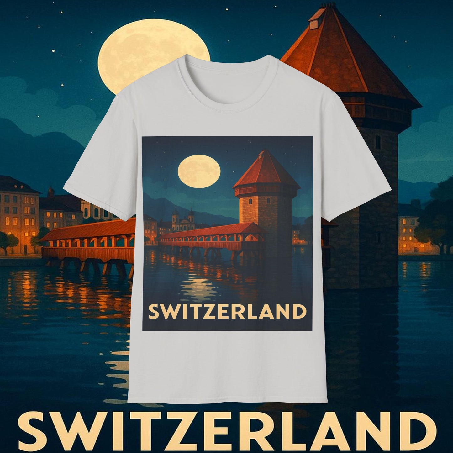 "Camiseta suiza❄️ – Tierra de montañas majestuosas y precisión legendaria"