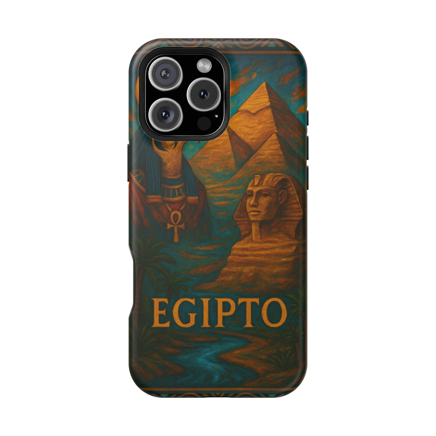 "Funda Magnética Reforzada Egipto Misterio Dorado del Nilo 🏺🌅🐫