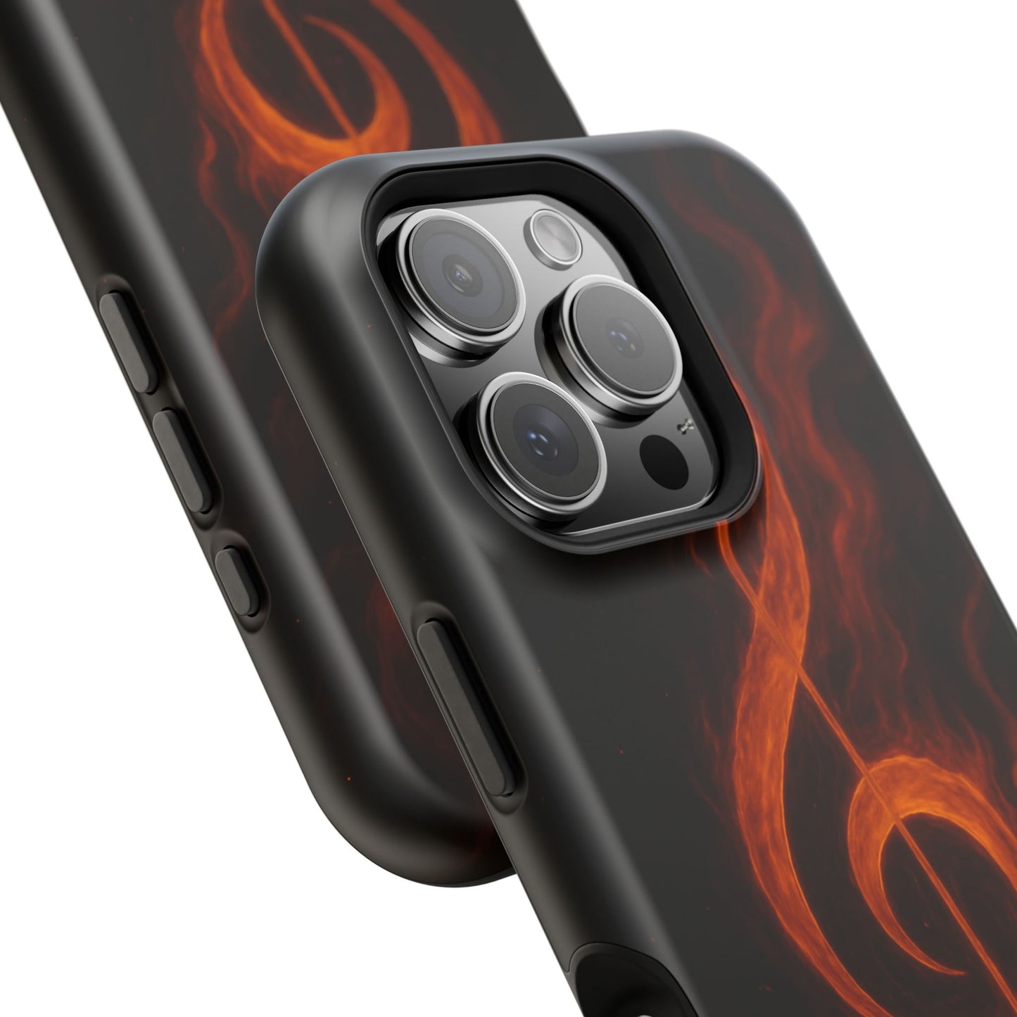 "Reinforced Magnetic Case Reinforced Magnetic Treble Clef 🎼🔥Where a note is born... a flame is born.” 🔥🎼