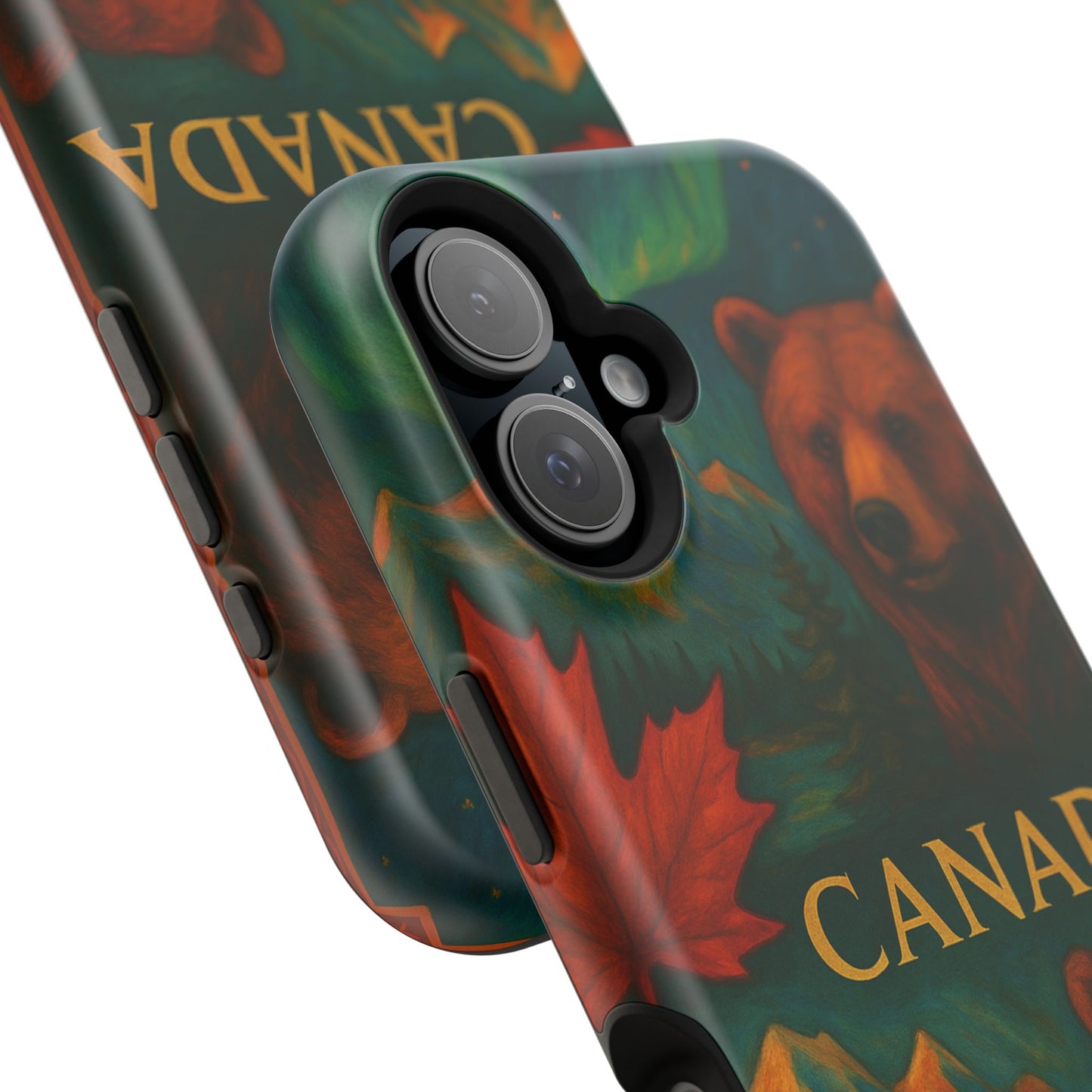 "Funda Magnética Reforzada Magnética Reforzada Canadá: Naturaleza Majestuosa y Espíritu Libre 🍁🏞️🦌"