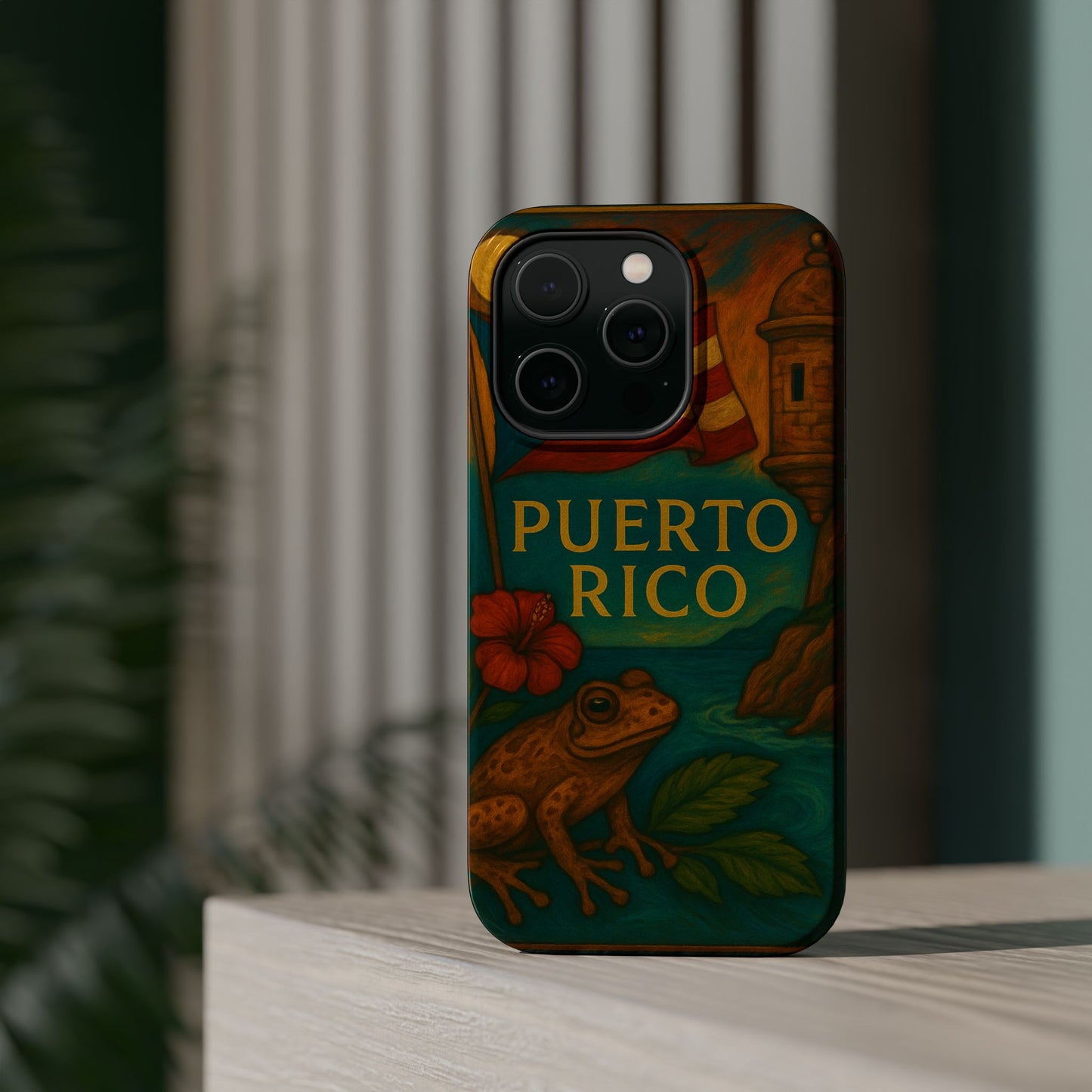"Reinforced Magnetic Case Puerto Rico – Caribbean rhythm, soul, and color"