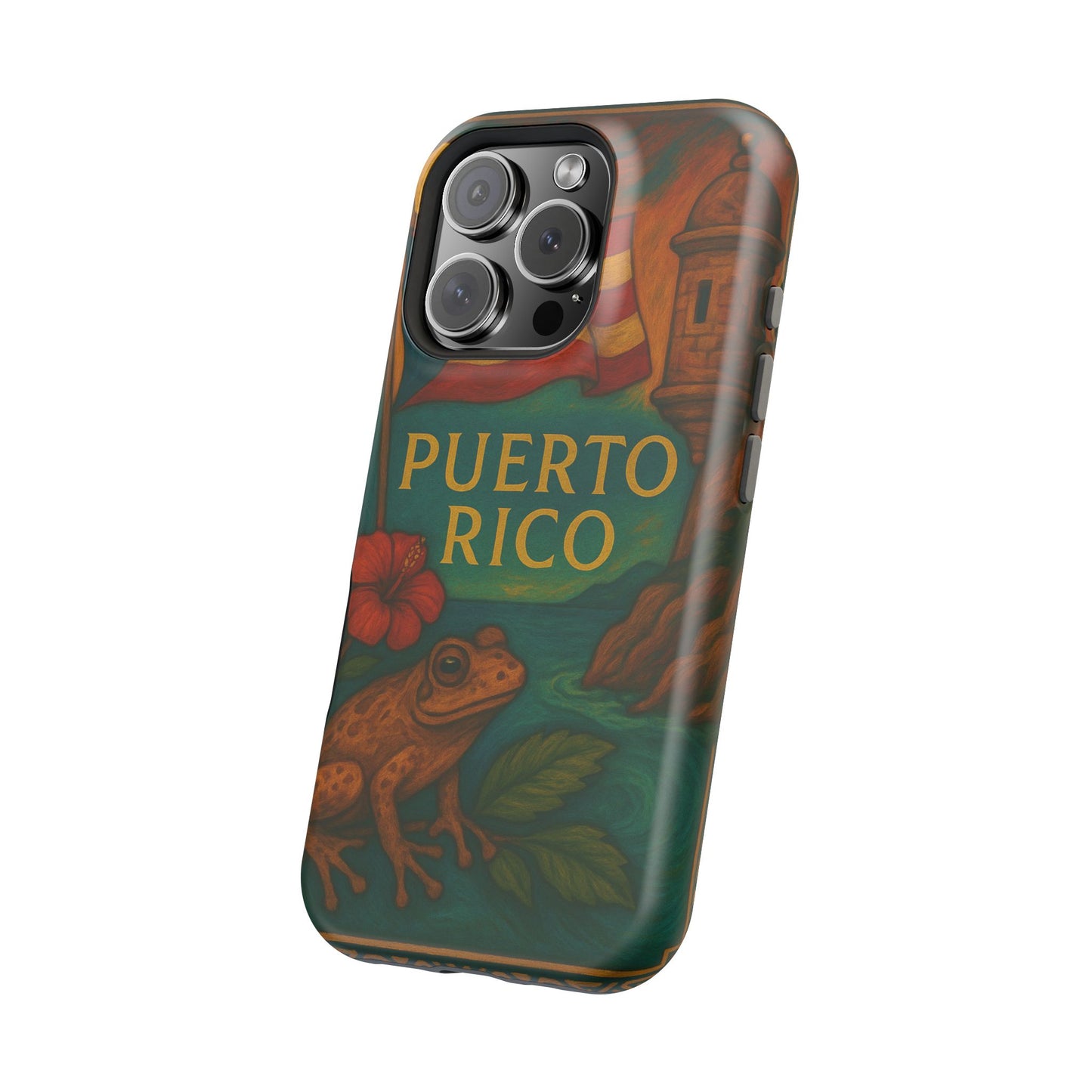 "Reinforced Magnetic Case Puerto Rico – Caribbean rhythm, soul, and color"
