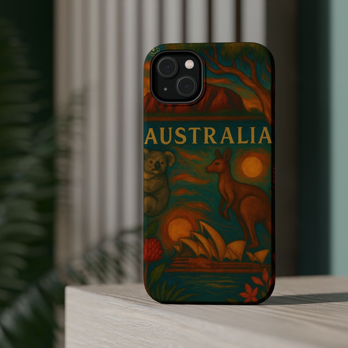 "Funda Magnética Reforzada Magnética Reforzada Australia🌞 – Tierra de maravillas naturales y espíritu libre"