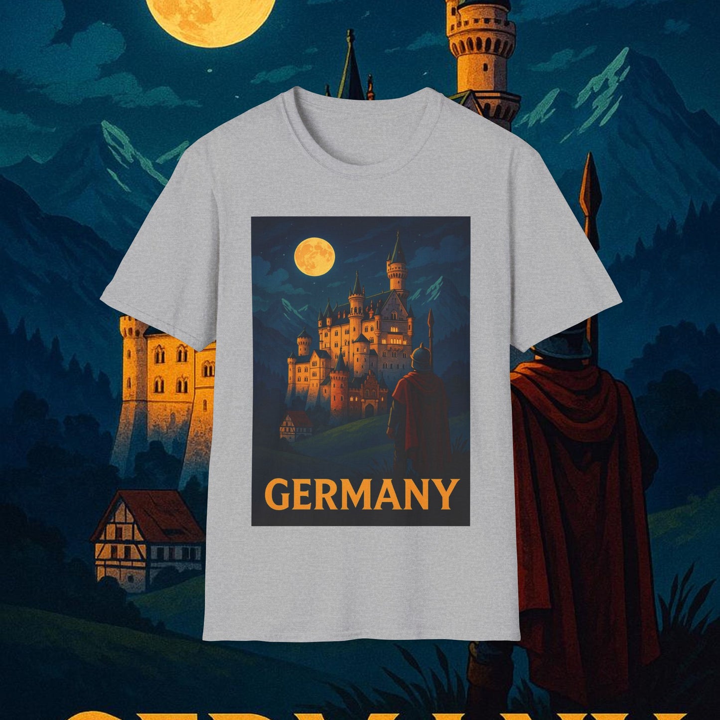 "Camiseta Alemania: Fortaleza, Historia y Tradición 🎖️🏰🍺