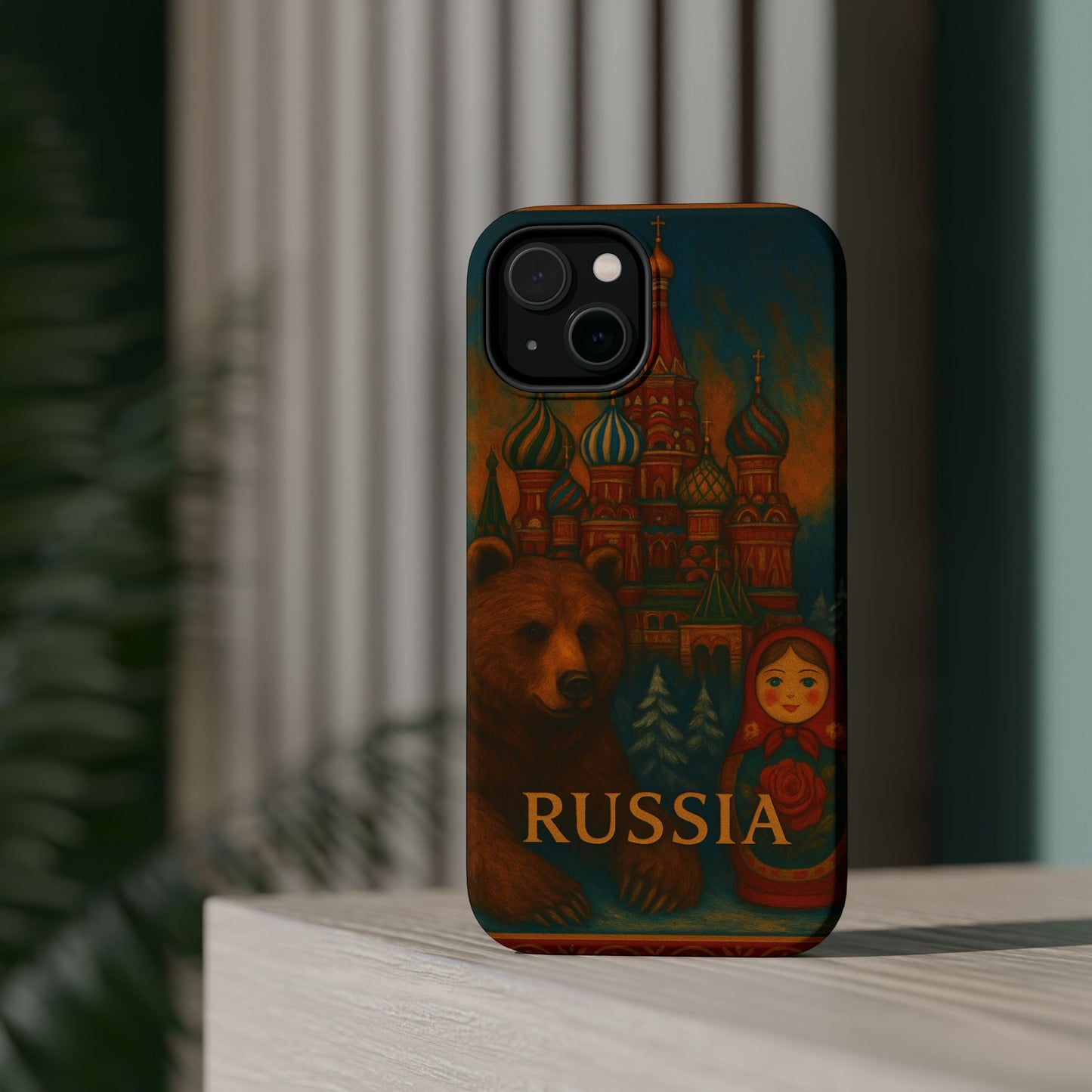 "Funda Magnética Reforzada Magnética Reforzada Rusia❄️ – Tierra de historia, misterio y grandeza"