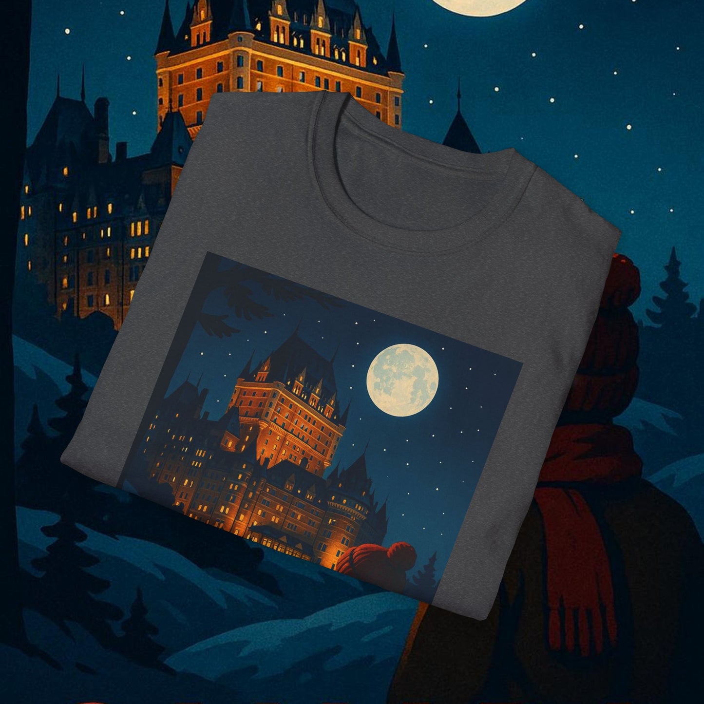 "Camiseta Canadá: Naturaleza Majestuosa y Espíritu Libre 🍁🏞️🦌"