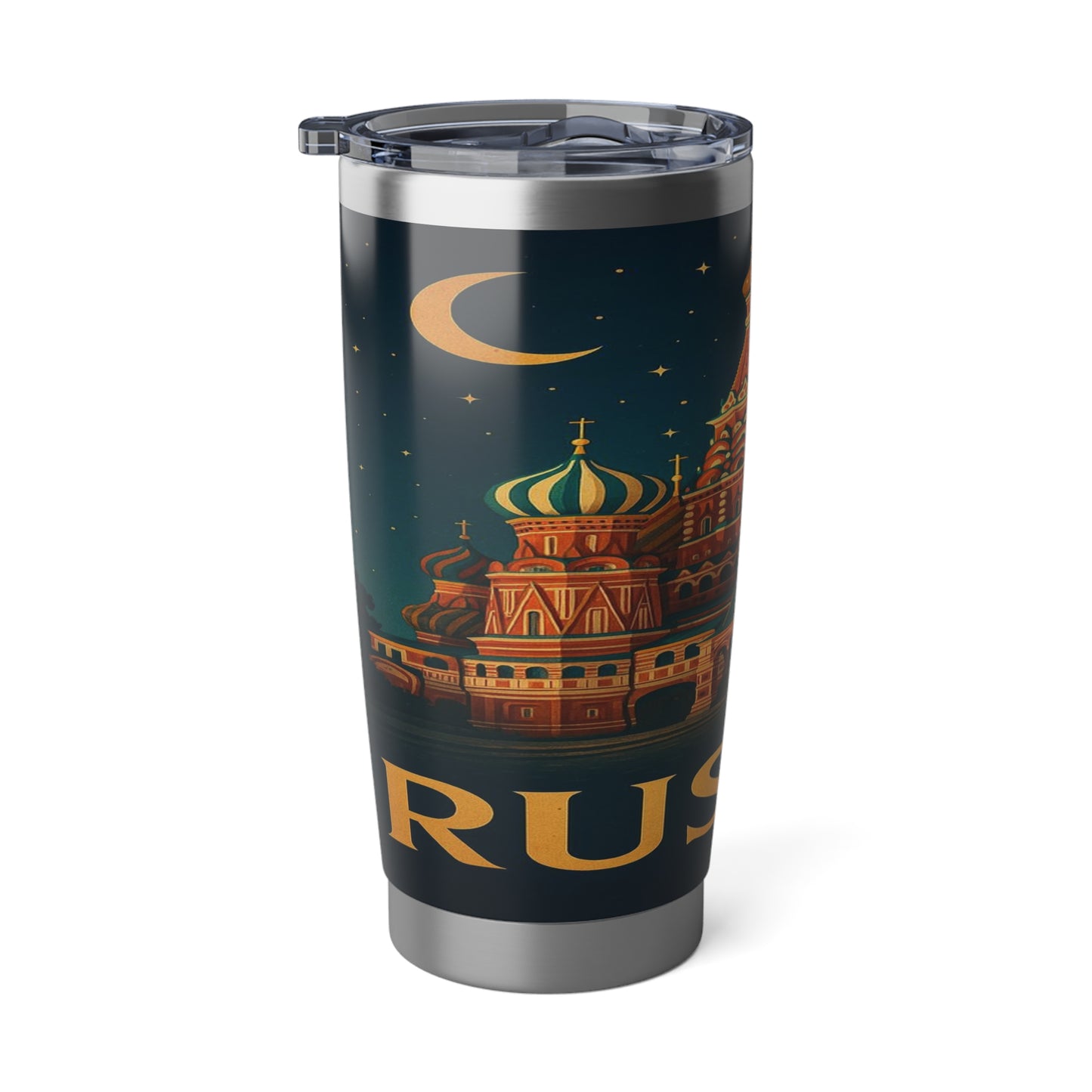 "Vaso Térmico Vagabond 20oz Rusia❄️ – Tierra de historia, misterio y grandeza"