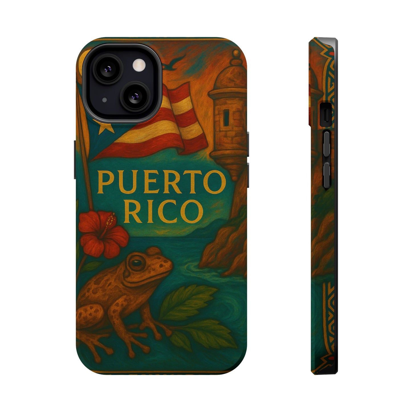 "Reinforced Magnetic Case Puerto Rico – Caribbean rhythm, soul, and color"