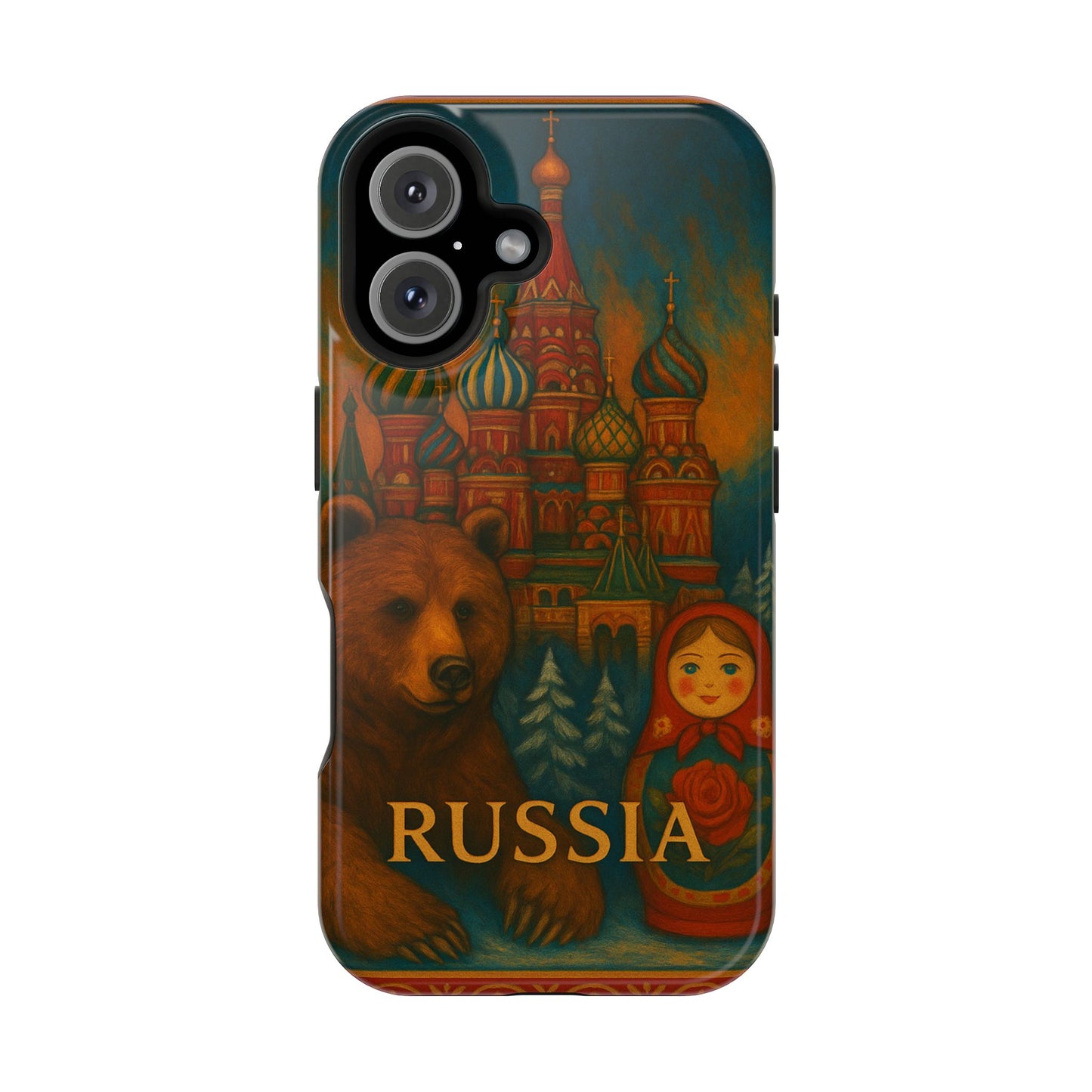 "Funda Magnética Reforzada Magnética Reforzada Rusia❄️ – Tierra de historia, misterio y grandeza"