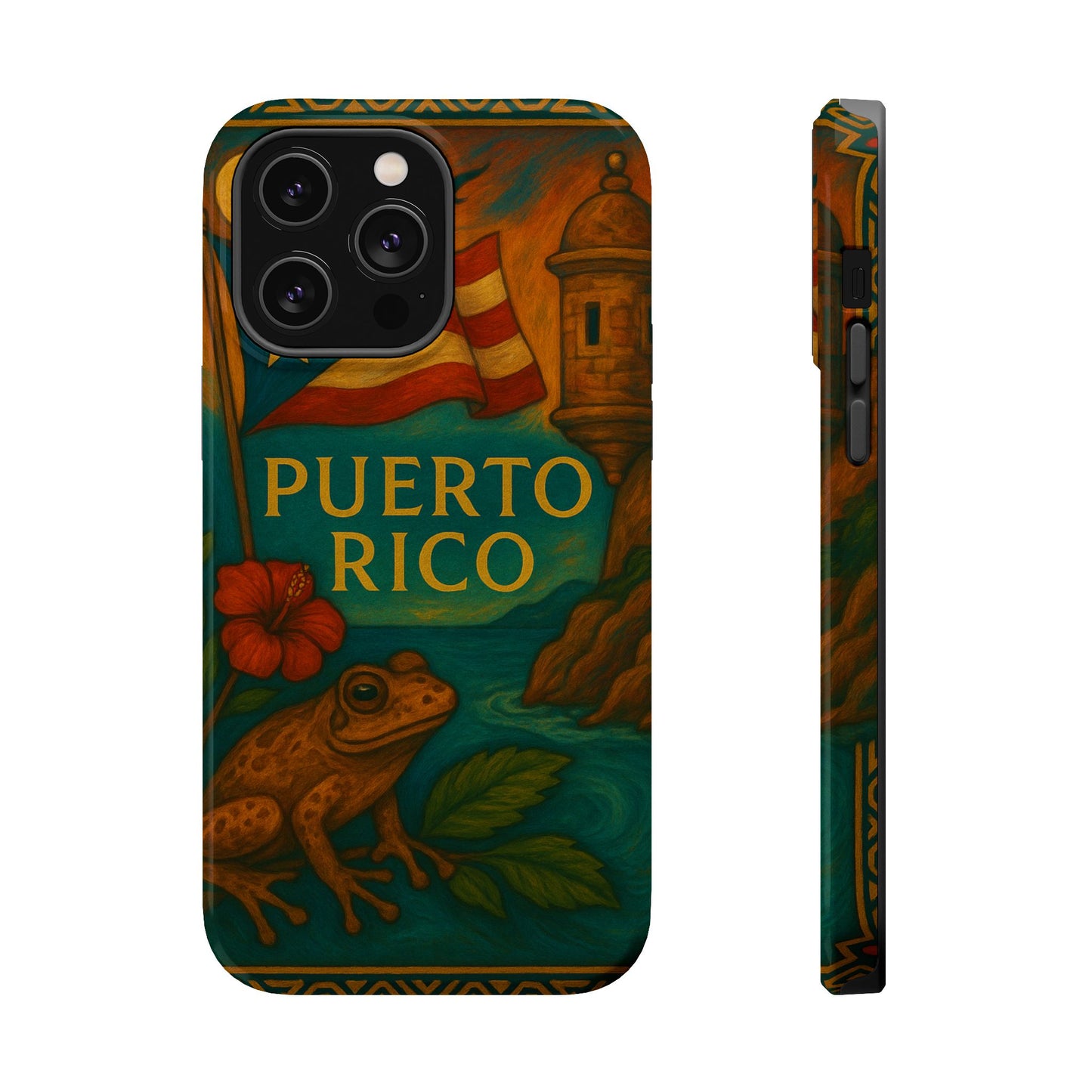 "Reinforced Magnetic Case Puerto Rico – Caribbean rhythm, soul, and color"
