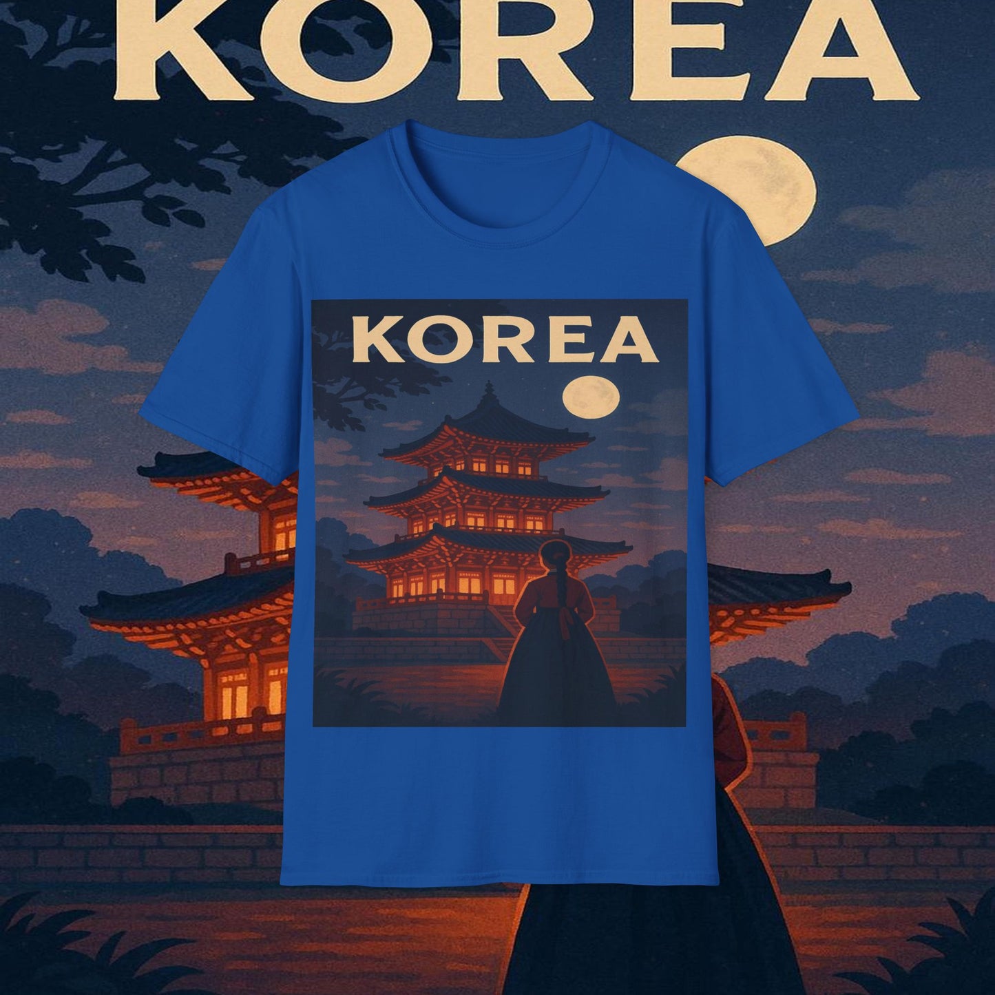 "Camiseta corea 🌸 – Tradición milenaria y modernidad vibrante"
