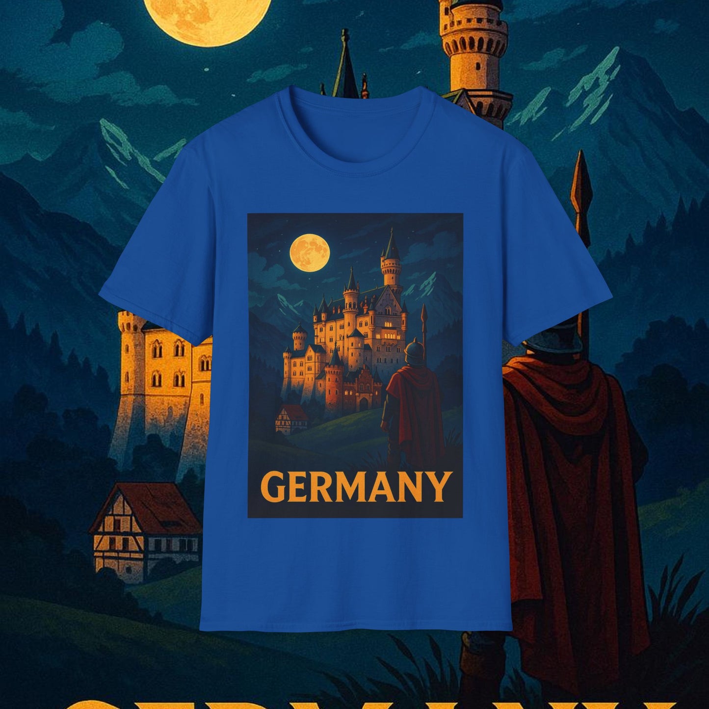 "Camiseta Alemania: Fortaleza, Historia y Tradición 🎖️🏰🍺