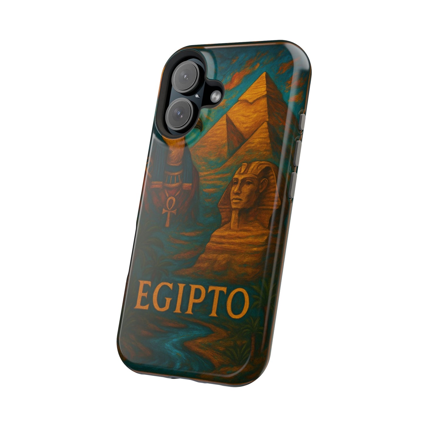 "Funda Magnética Reforzada Egipto Misterio Dorado del Nilo 🏺🌅🐫