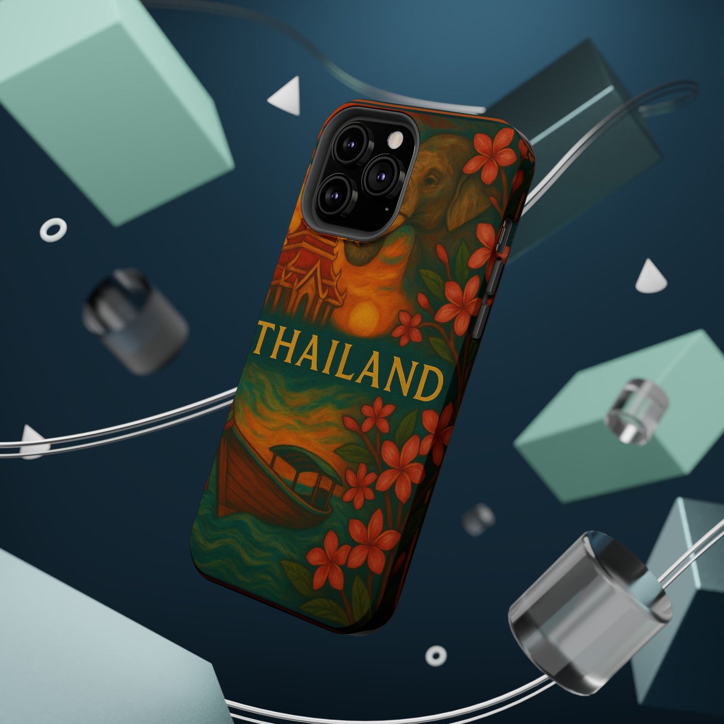 "Funda Magnética Reforzada Magnética Reforzada Thailand🌴 – El Reino de las Sonrisas y la Aventura"