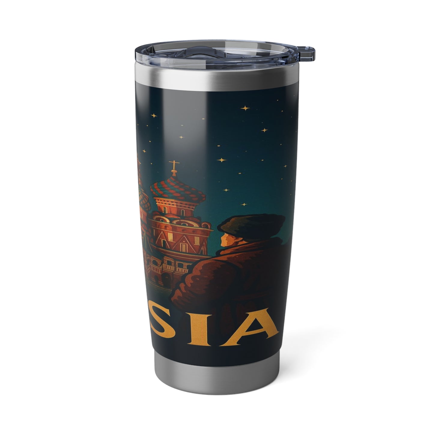 "Vaso Térmico Vagabond 20oz Rusia❄️ – Tierra de historia, misterio y grandeza"