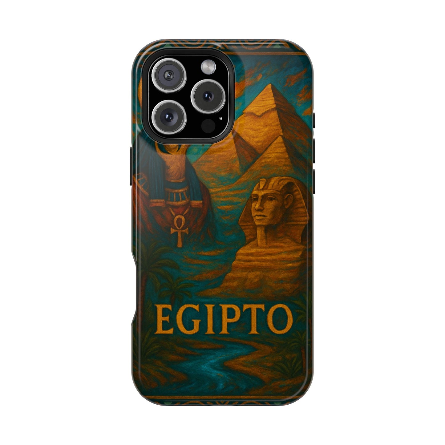 "Funda Magnética Reforzada Egipto Misterio Dorado del Nilo 🏺🌅🐫