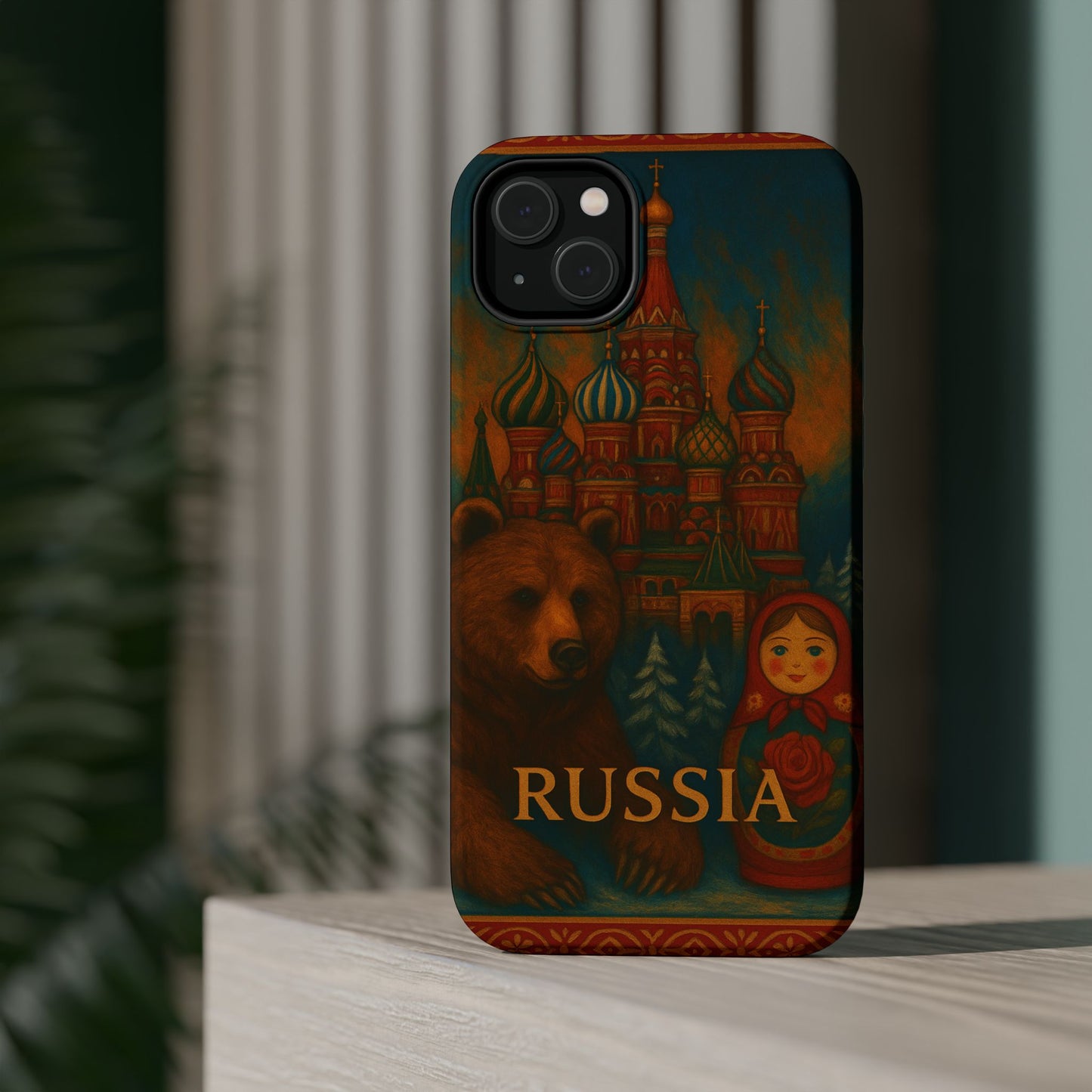 "Funda Magnética Reforzada Magnética Reforzada Rusia❄️ – Tierra de historia, misterio y grandeza"