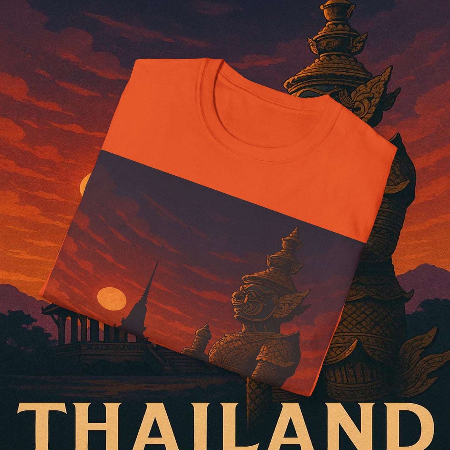 "Camiseta Thailand🌴 – El Reino de las Sonrisas y la Aventura"