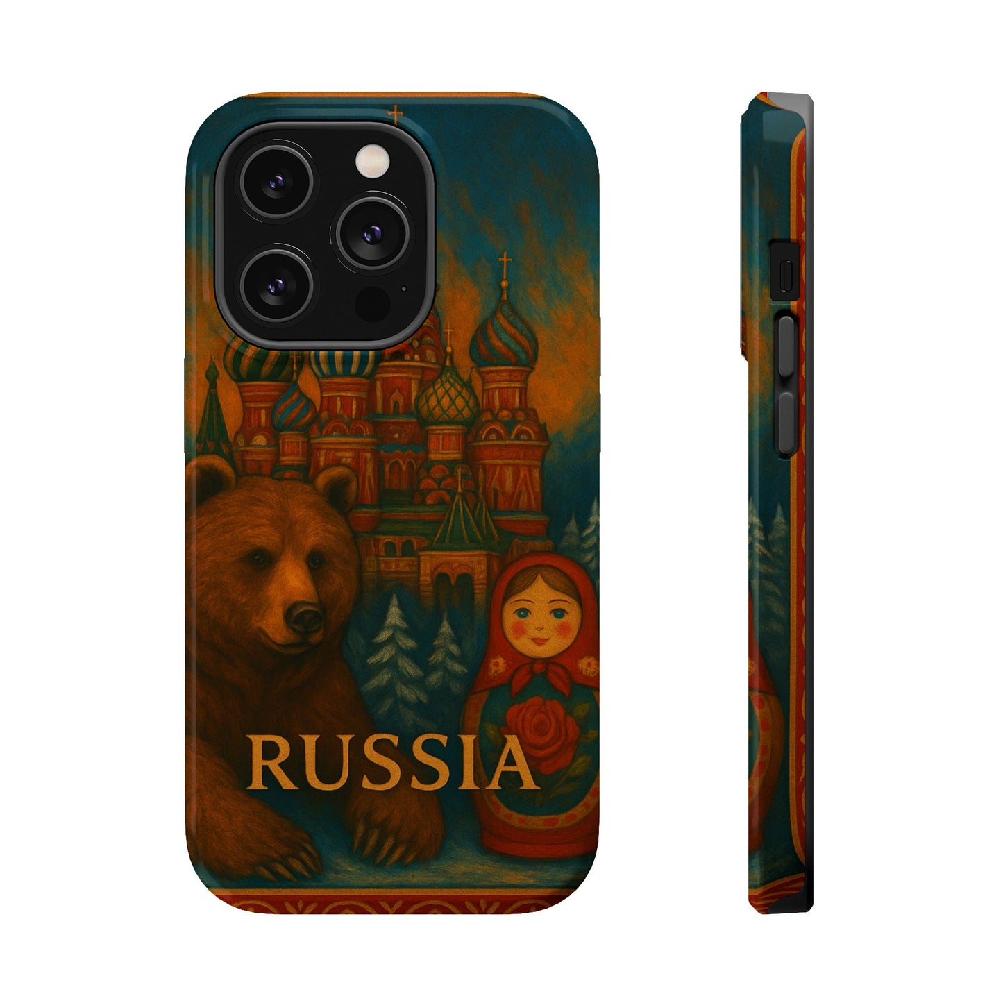 "Funda Magnética Reforzada Magnética Reforzada Rusia❄️ – Tierra de historia, misterio y grandeza"