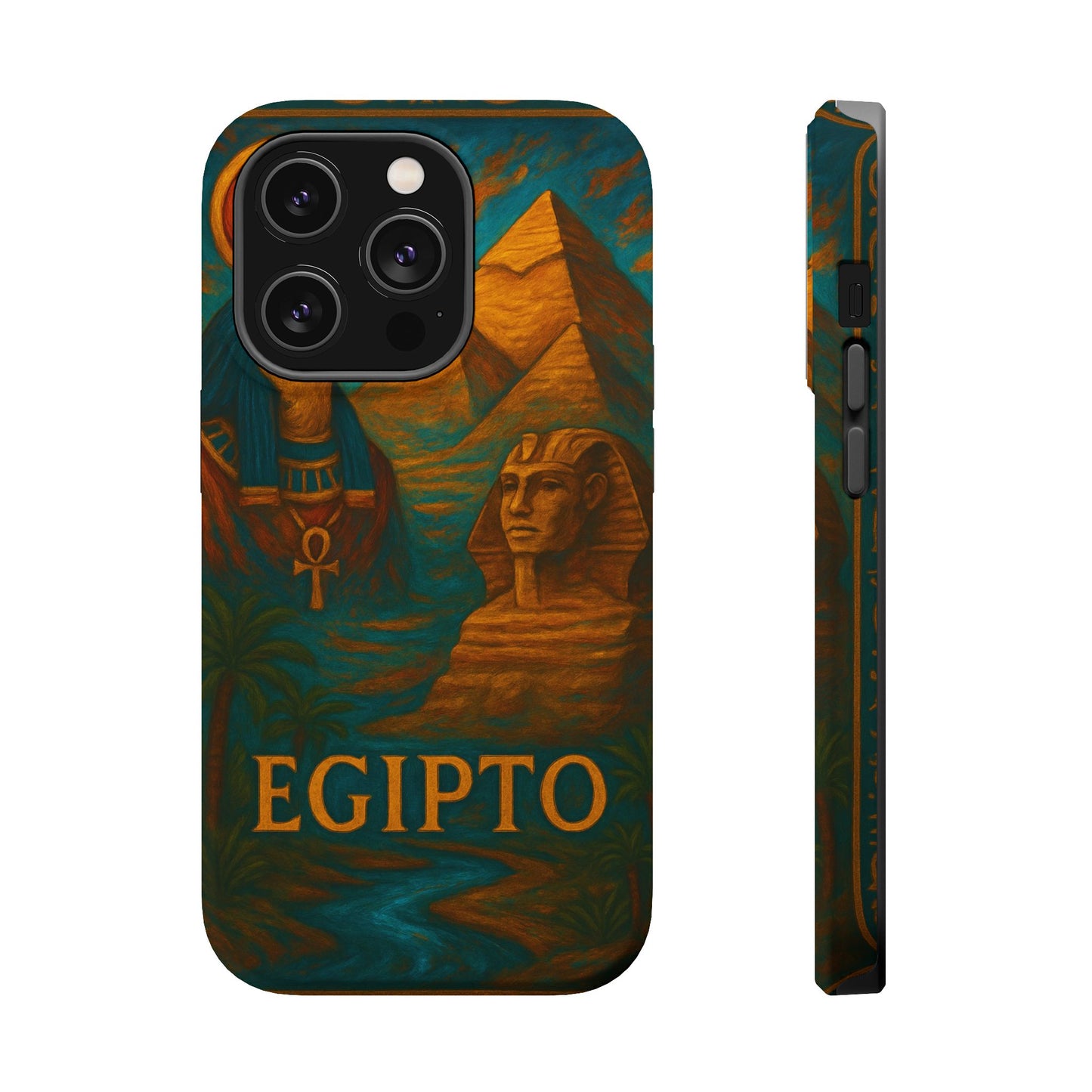 "Funda Magnética Reforzada Egipto Misterio Dorado del Nilo 🏺🌅🐫